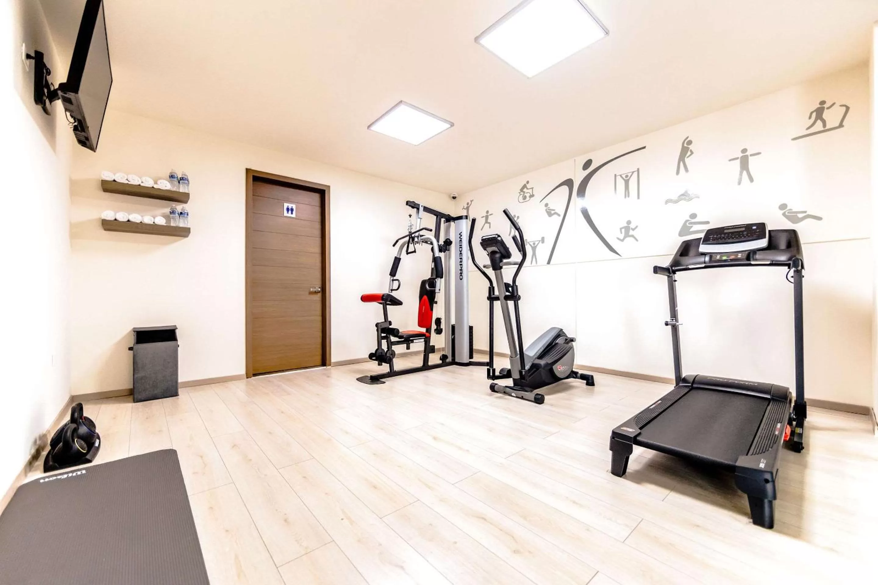 Fitness centre/facilities in Sleep Inn Villahermosa