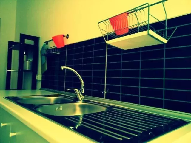 Kitchen or kitchenette, Bathroom in Alle Antiche Terme