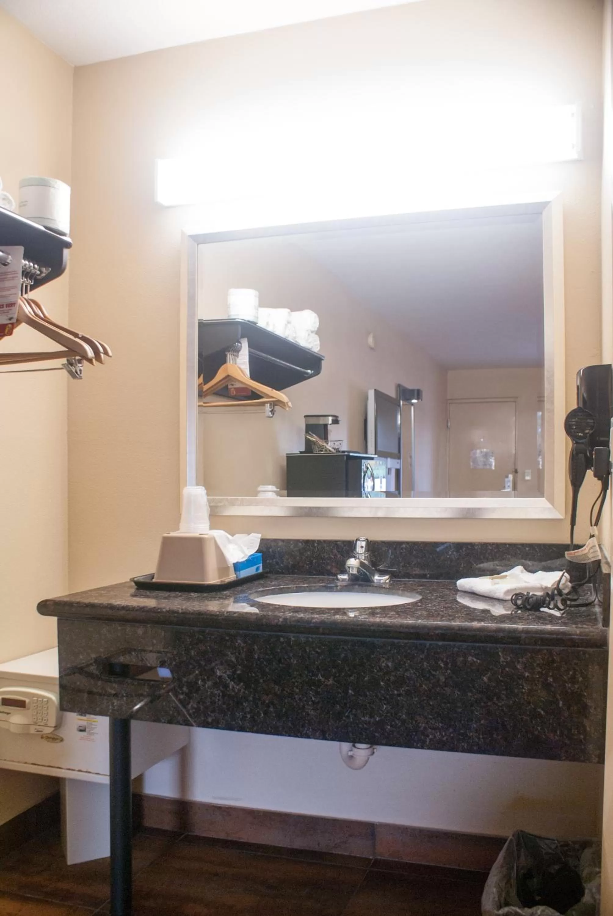 Bathroom in Super 8 by Wyndham Kissimmee/Maingate/Orlando Area