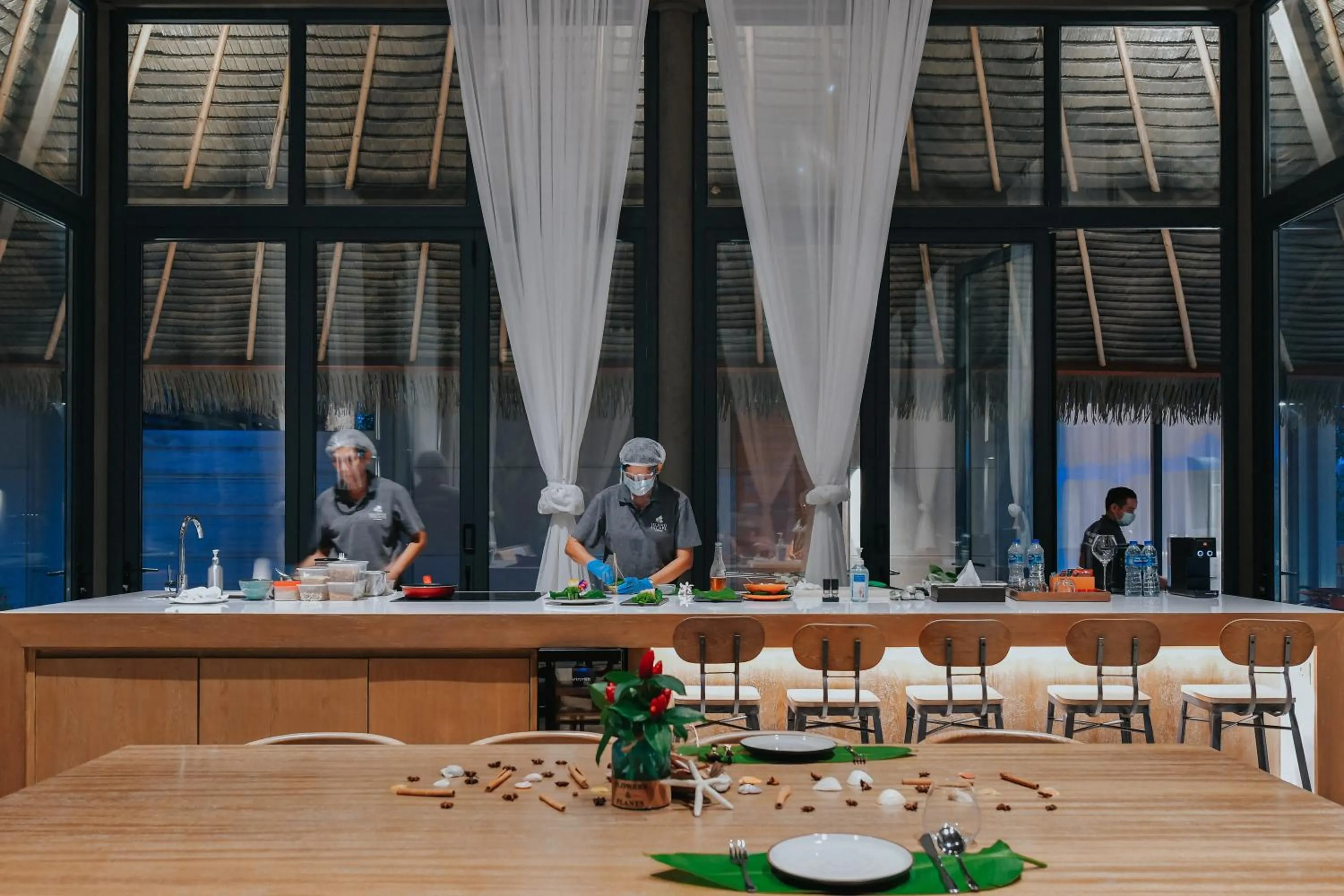 Kitchen or kitchenette in Island Escape Burasari