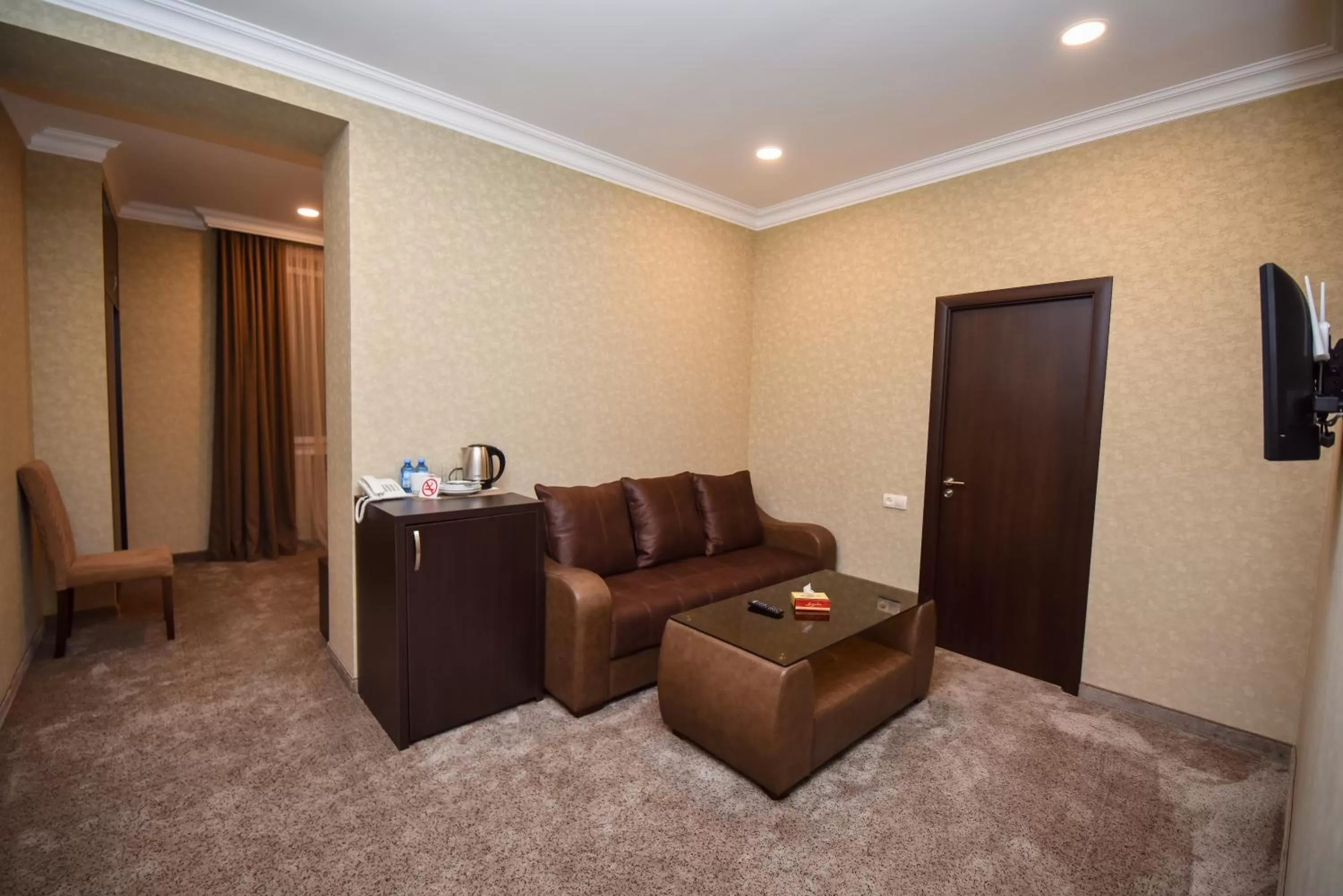 Seating area in Laguna Hotel