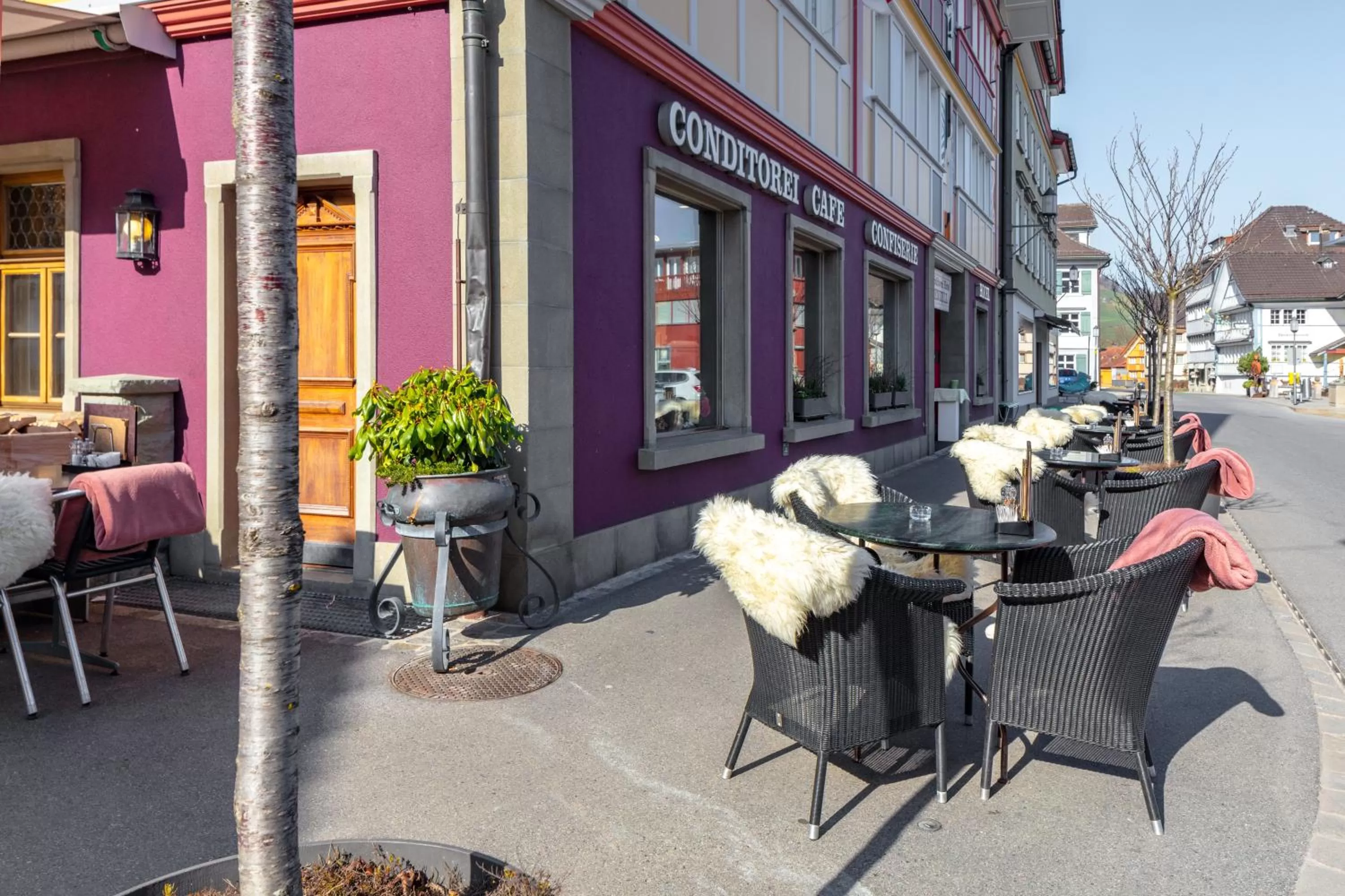 Balcony/Terrace in Hotel Appenzell