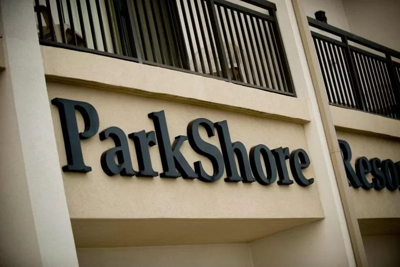 Logo/Certificate/Sign in Parkshore Resort