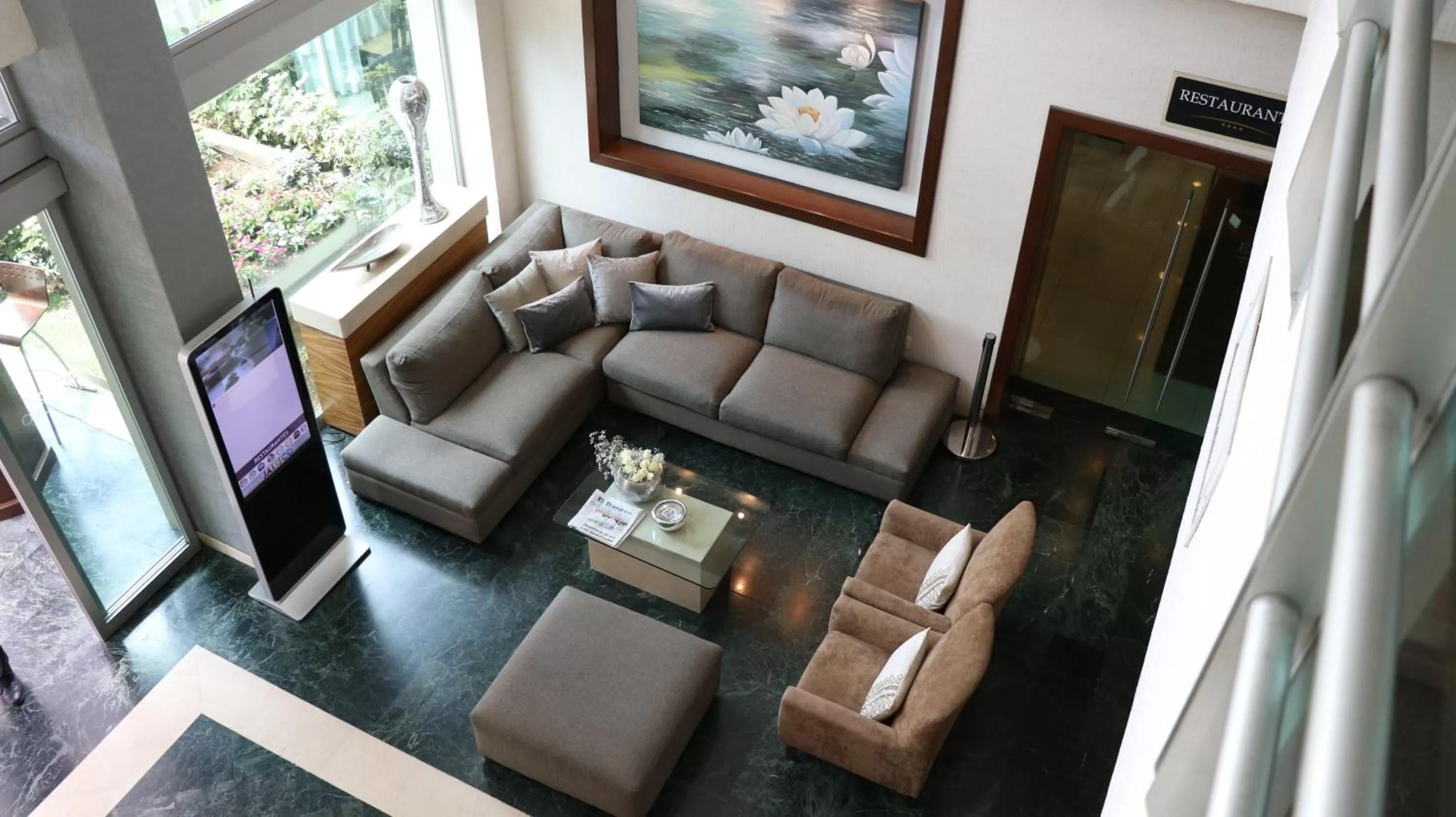 Lobby or reception in Mesón Ejecutivo Guadalajara Minerva - Av México