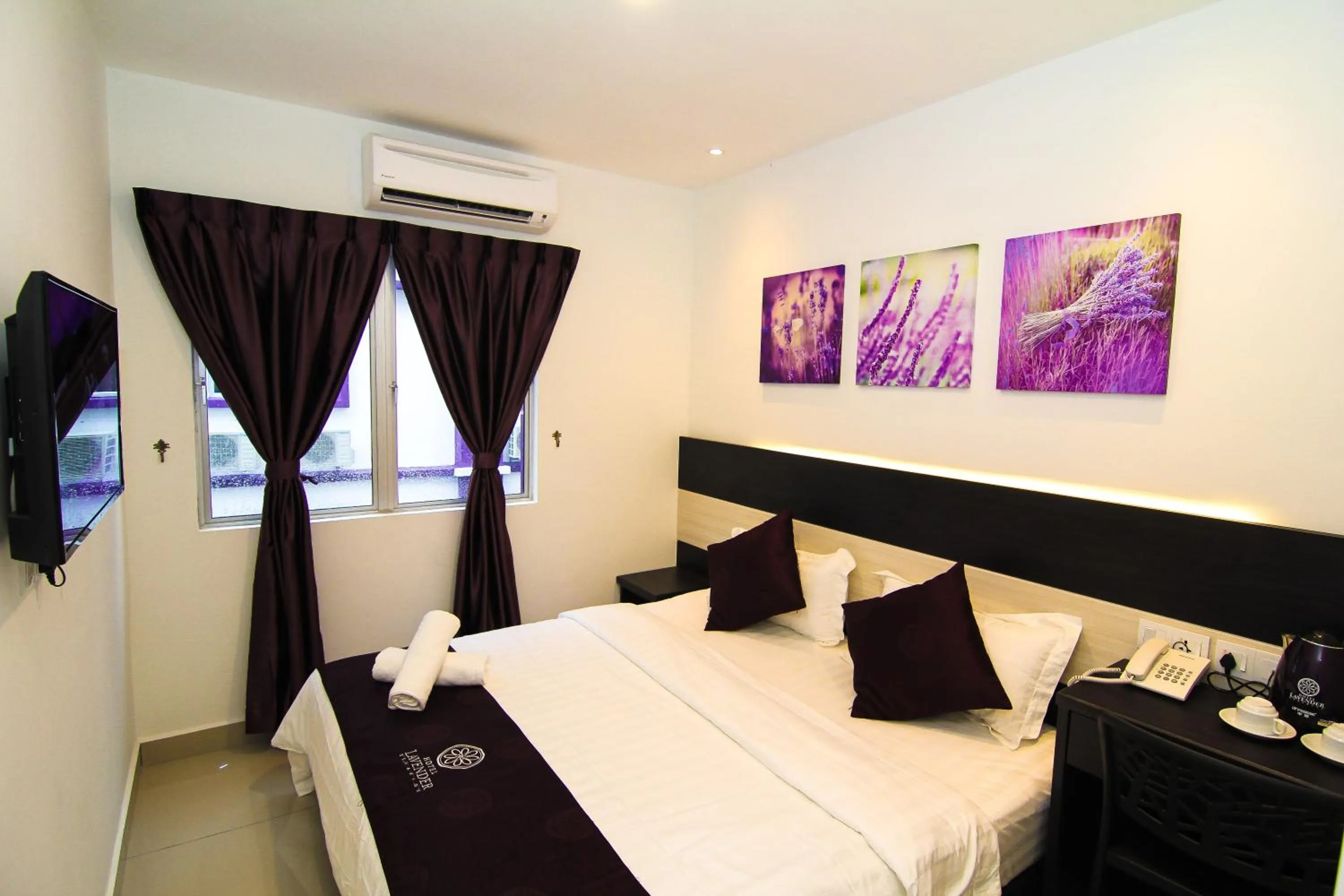 Photo of the whole room, Bed in Hotel Lavender Senawang