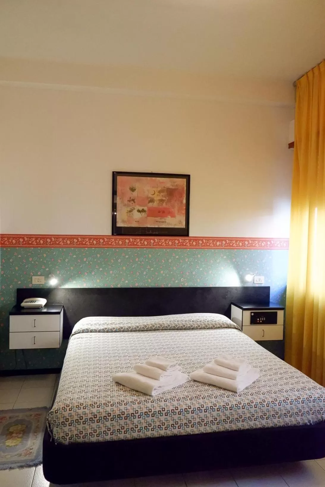 Bed in Hotel Letizia