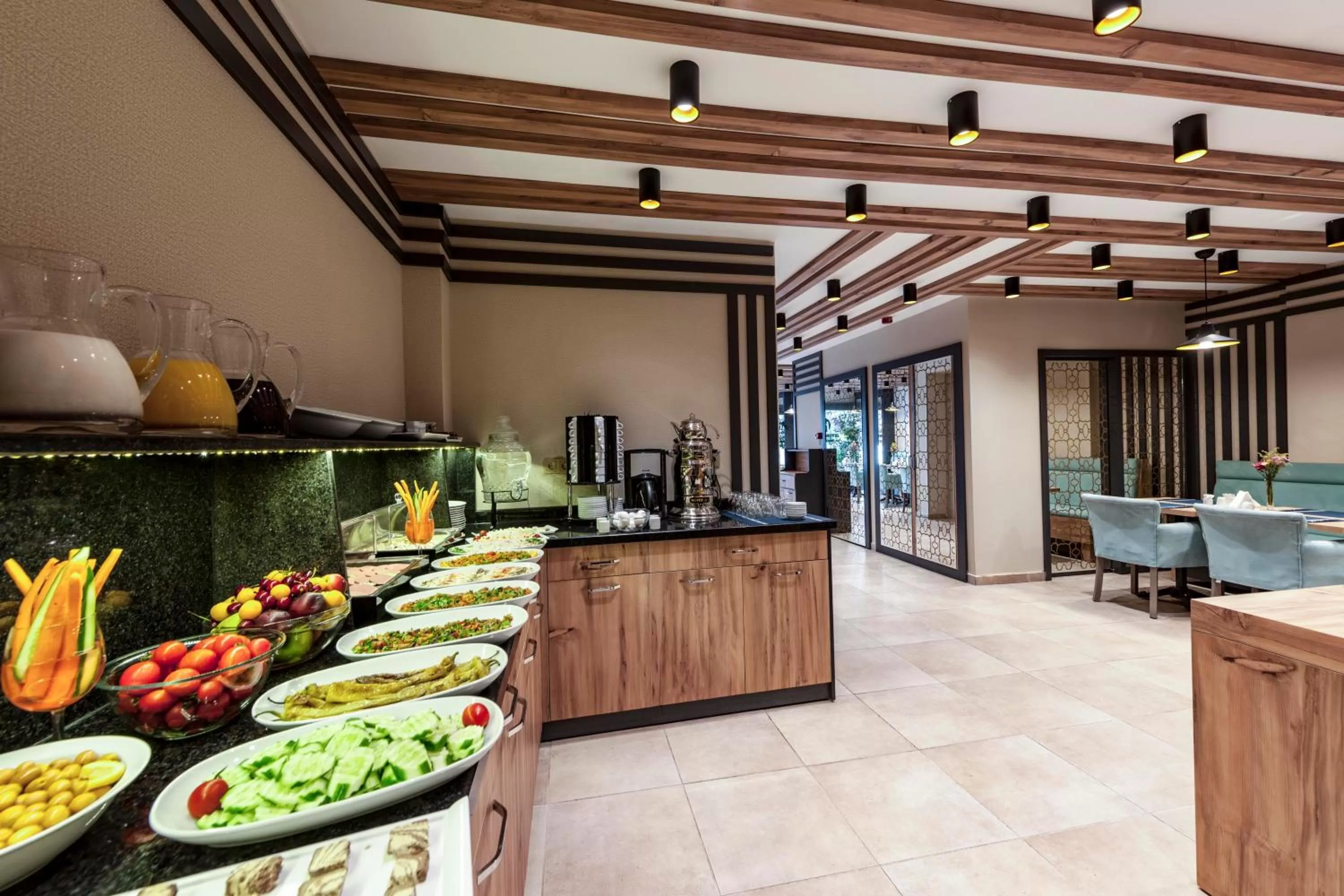 Buffet breakfast in Kupeli Hotel