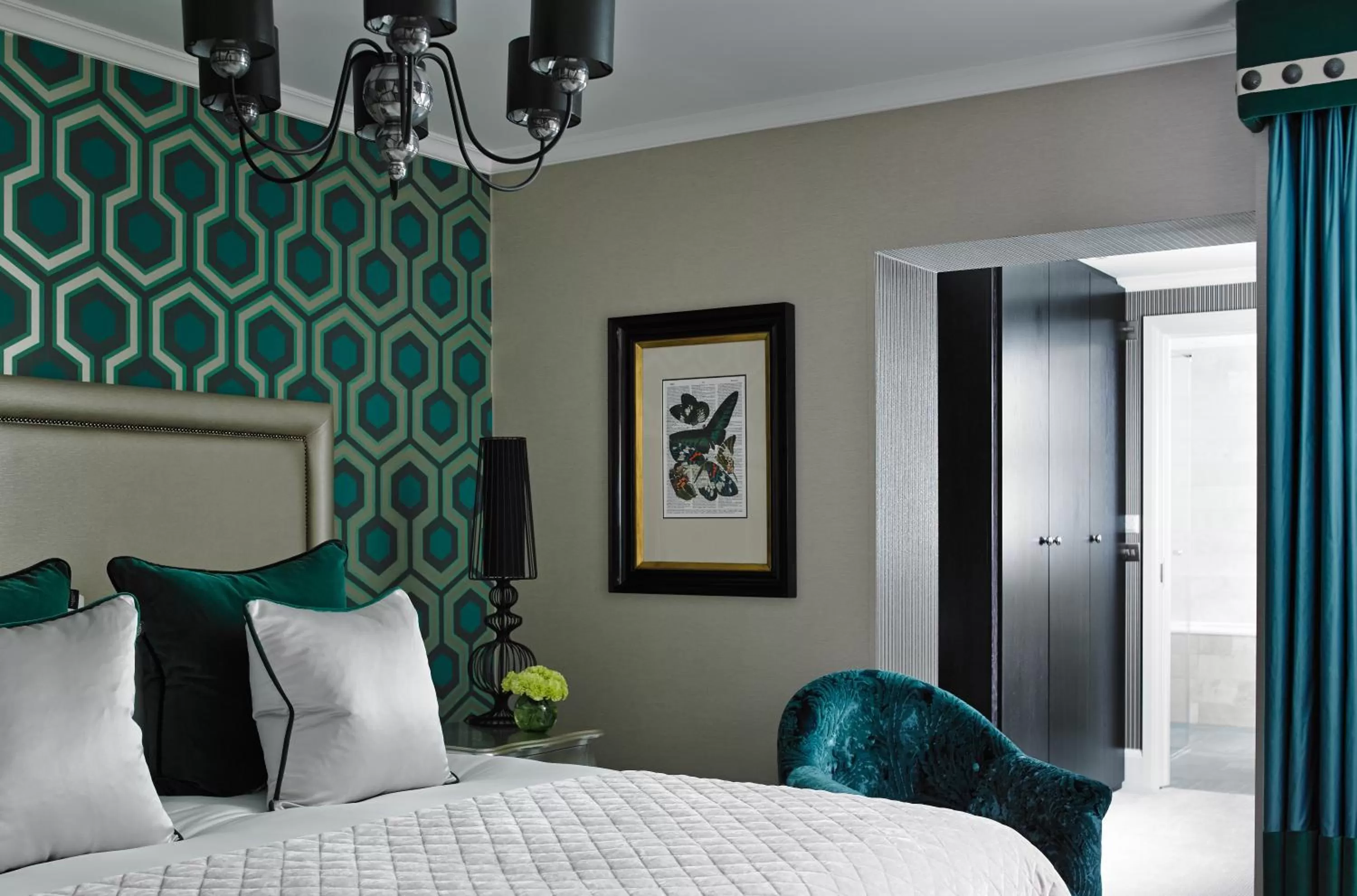 Bedroom, Bed in Flemings Mayfair - Small Luxury Hotel of the World