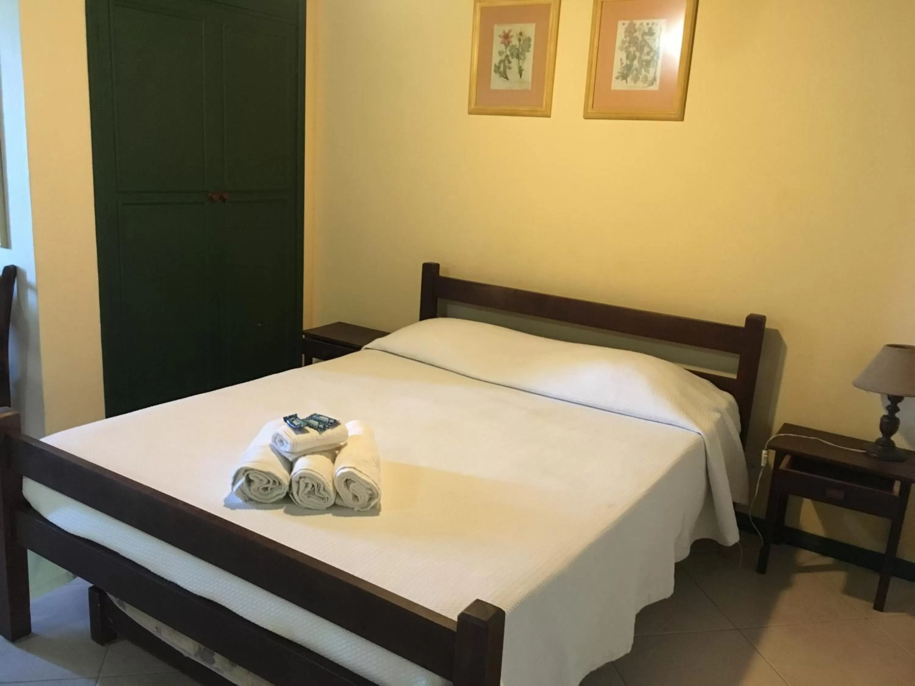 Bed in Pousada Saint Germain