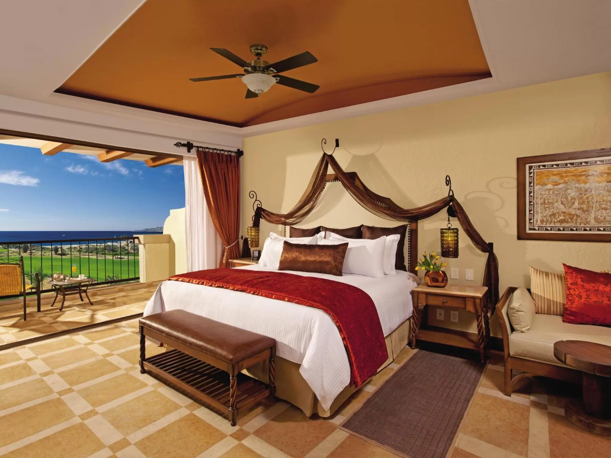 TV and multimedia, Bed in Secrets Puerto Los Cabos Golf & Spa18+