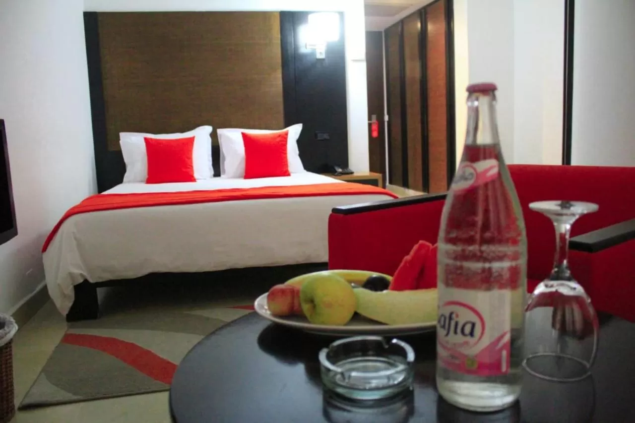 Bed in hôtel LE PACHA