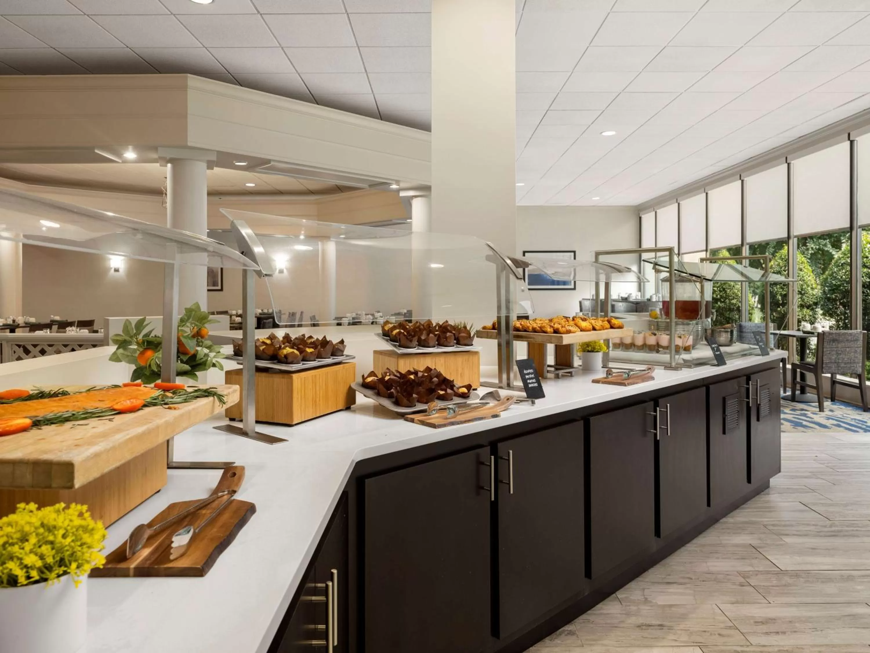 Breakfast in Doubletree by Hilton Hotel Williamsburg