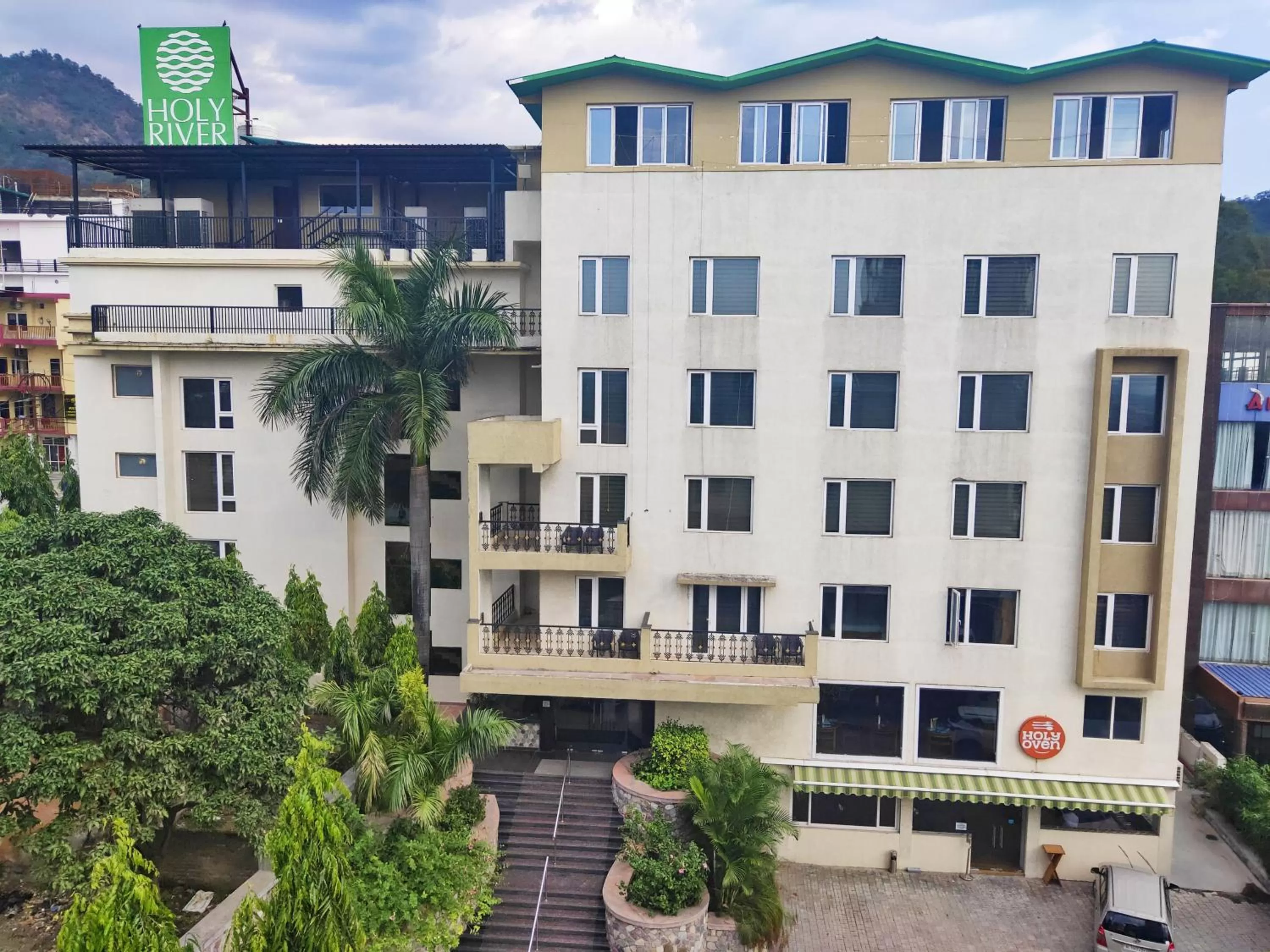 Property building in Holy River Hotel