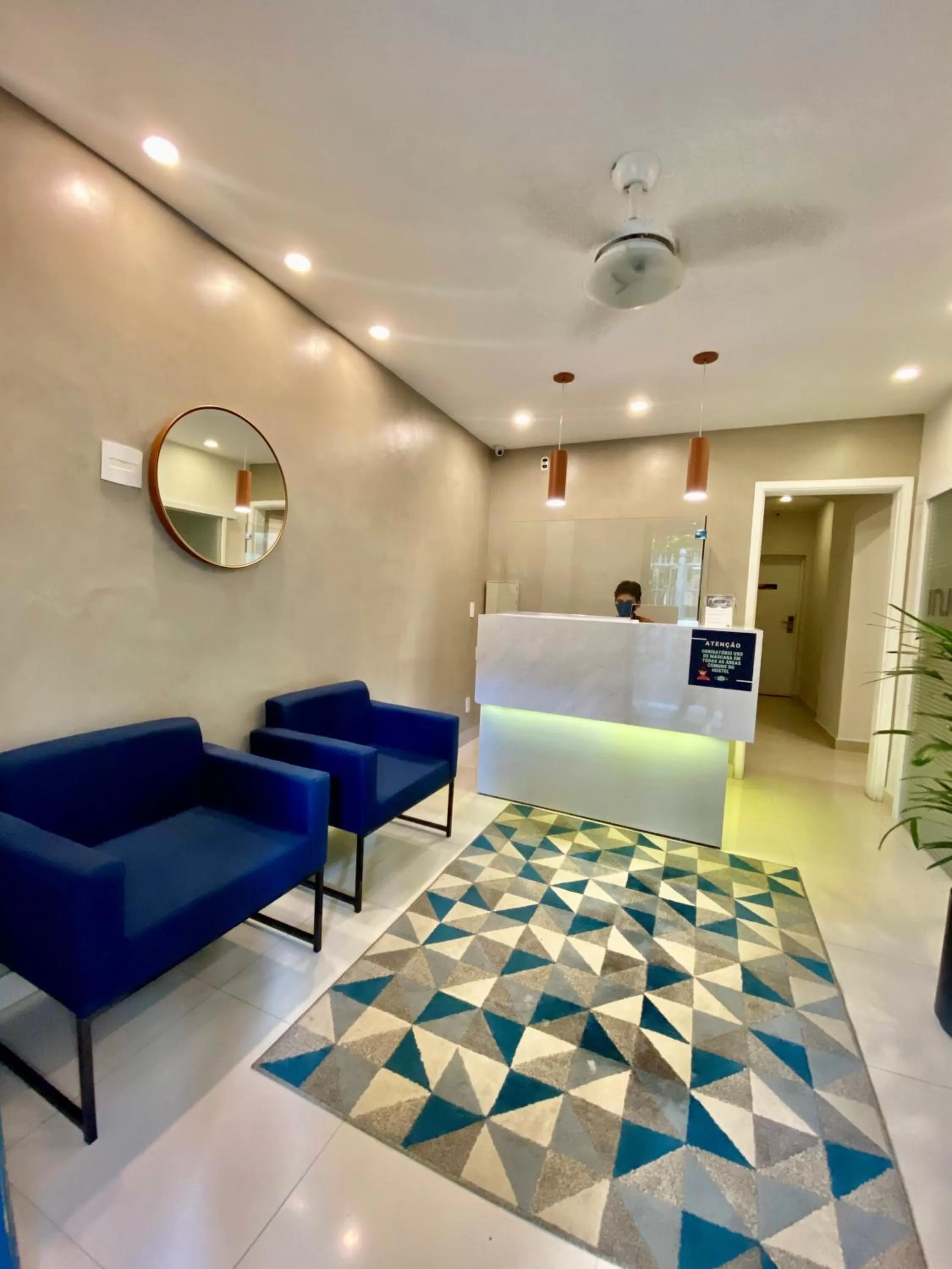 Lobby or reception in Injoy Suítes & Aparts