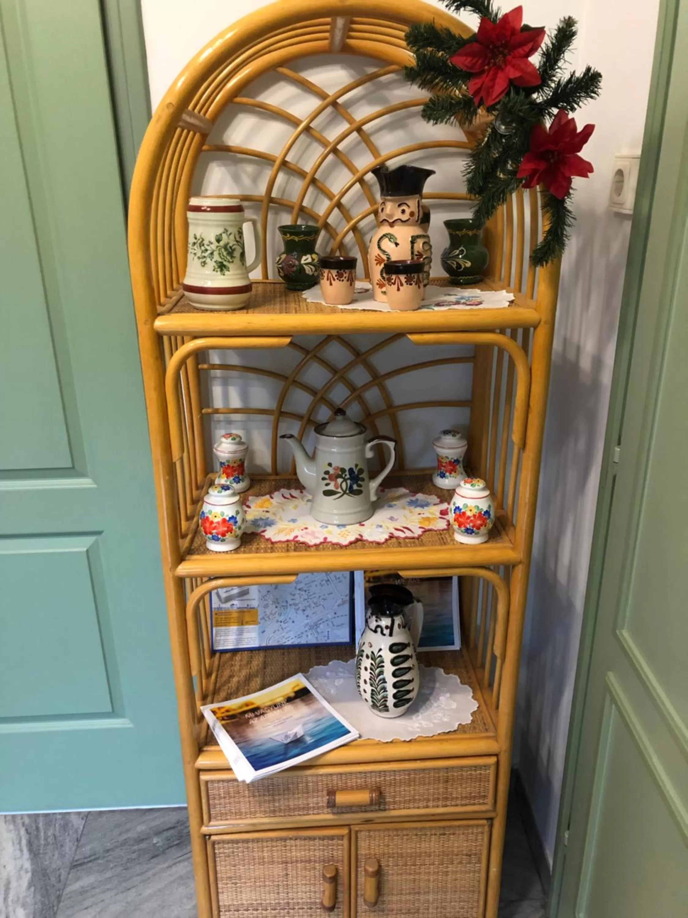 Decorative detail in Muskátli Panzió