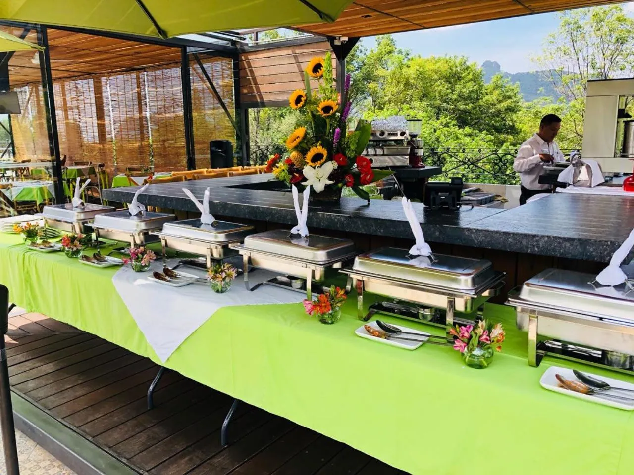 Food and drinks in Hotel Las Puertas de Tepoztlan