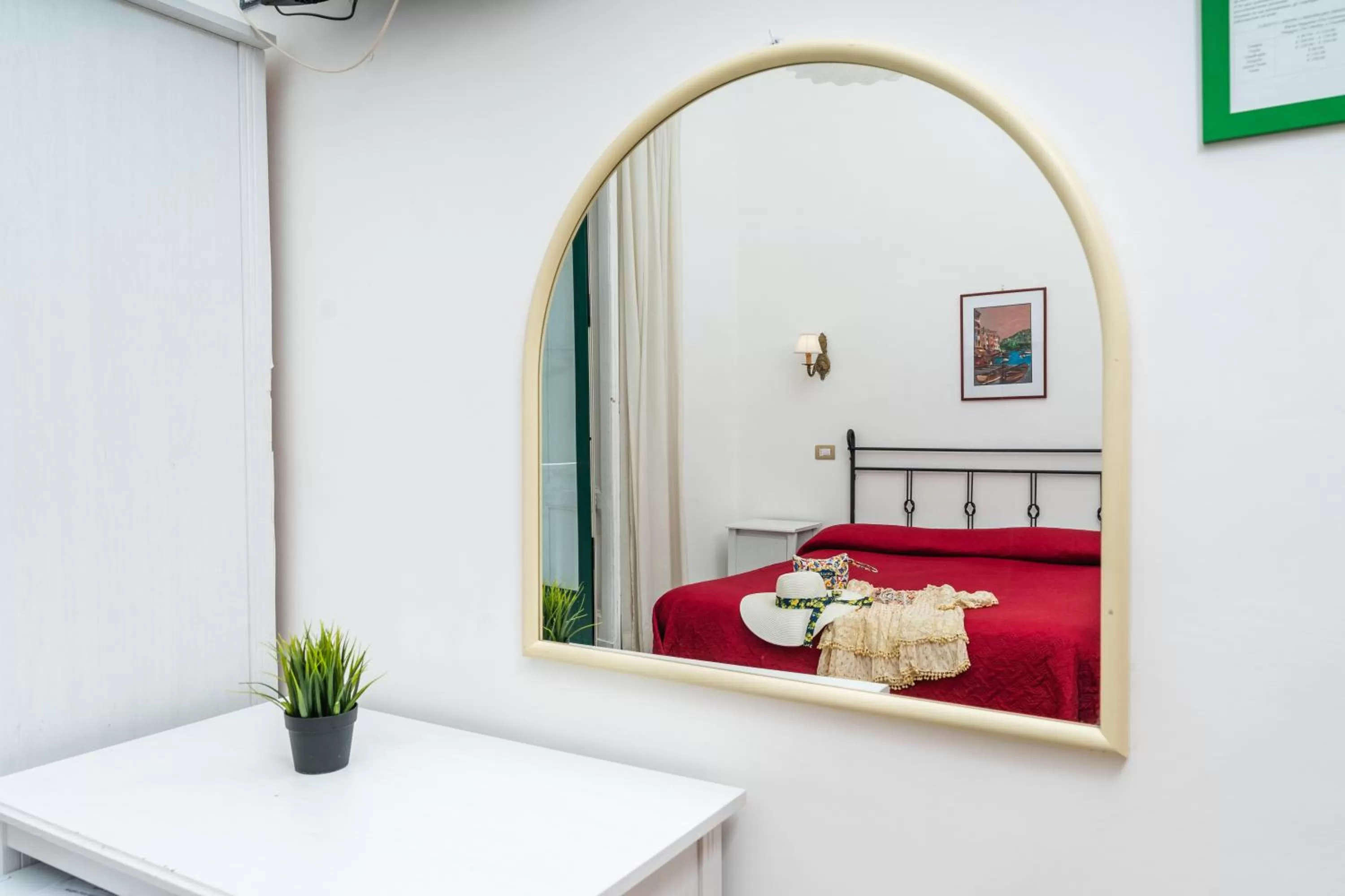 Bed in Hotel Fontana