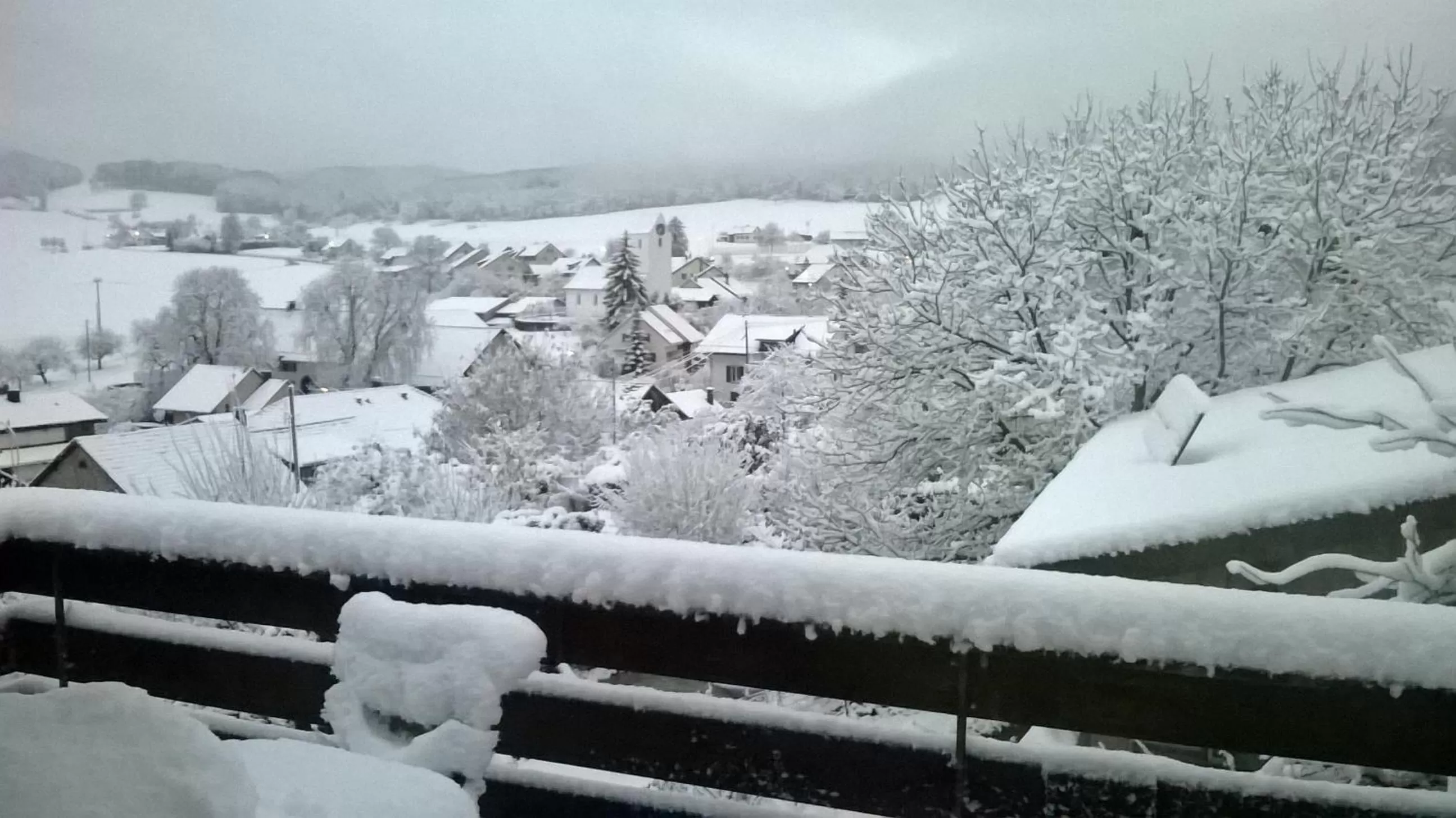 Winter in BnB Mönthal im Jurapark