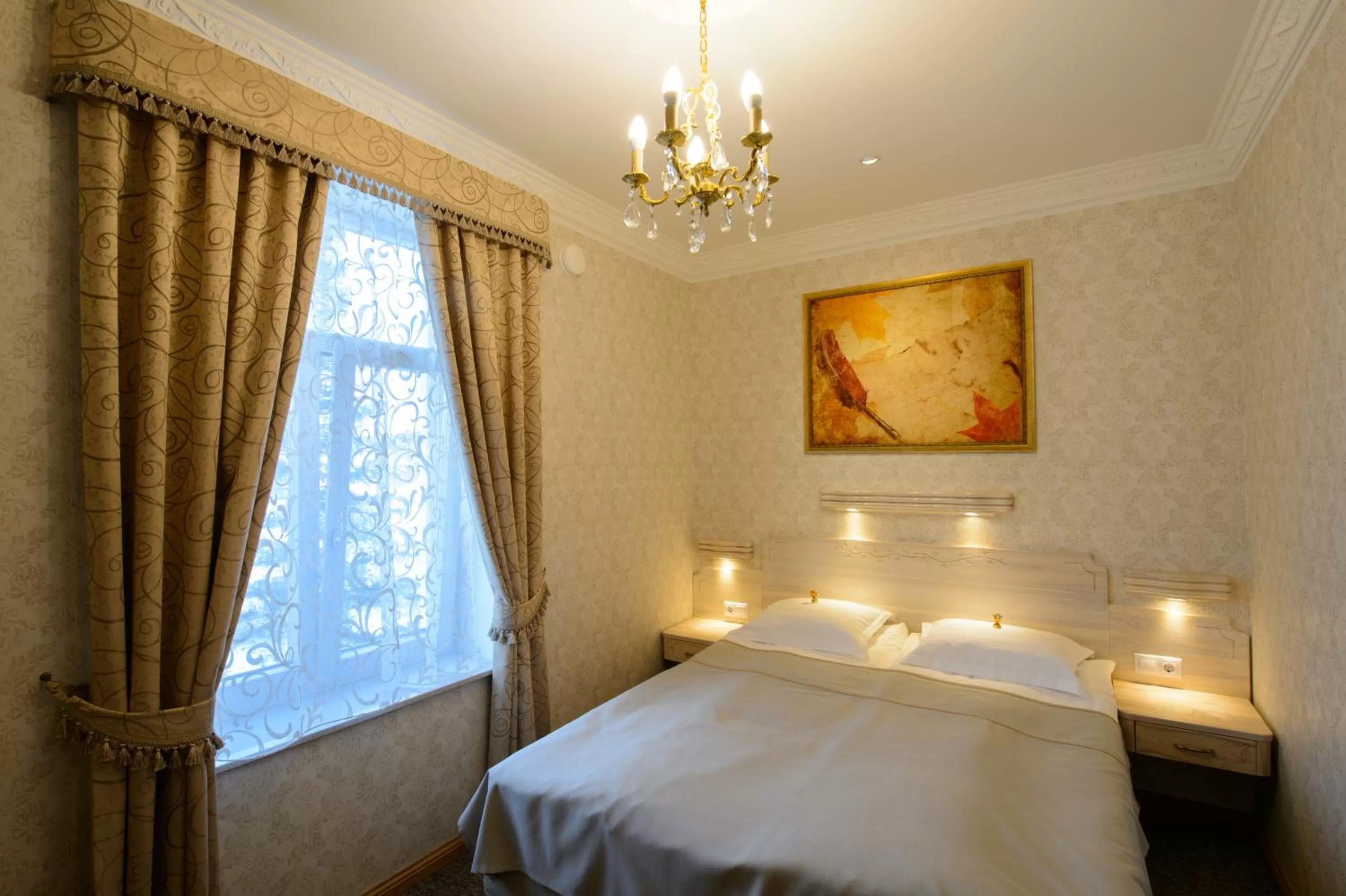 Photo of the whole room, Bed in Georgi Hotell