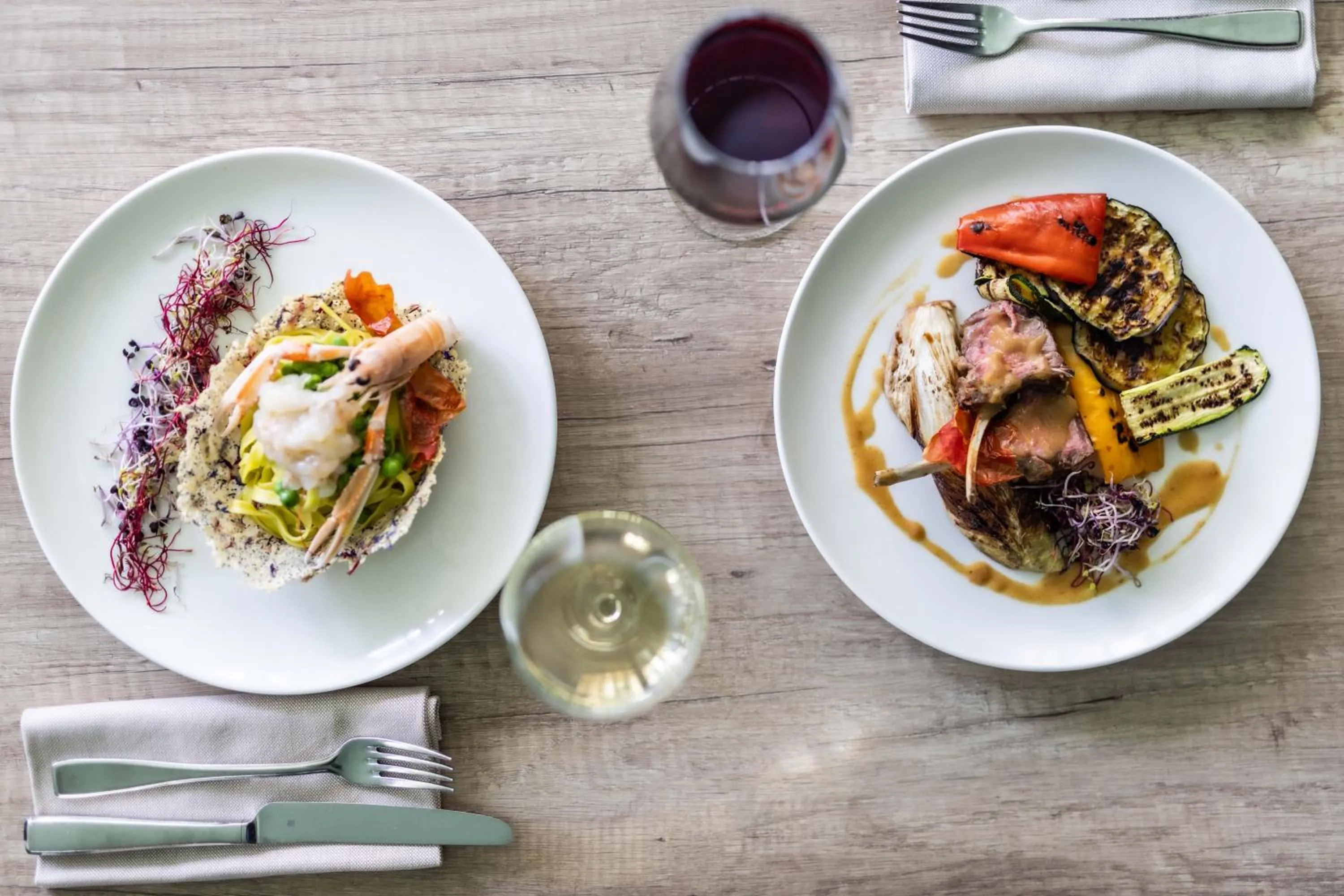 Restaurant/places to eat in Hotel Terme Milano