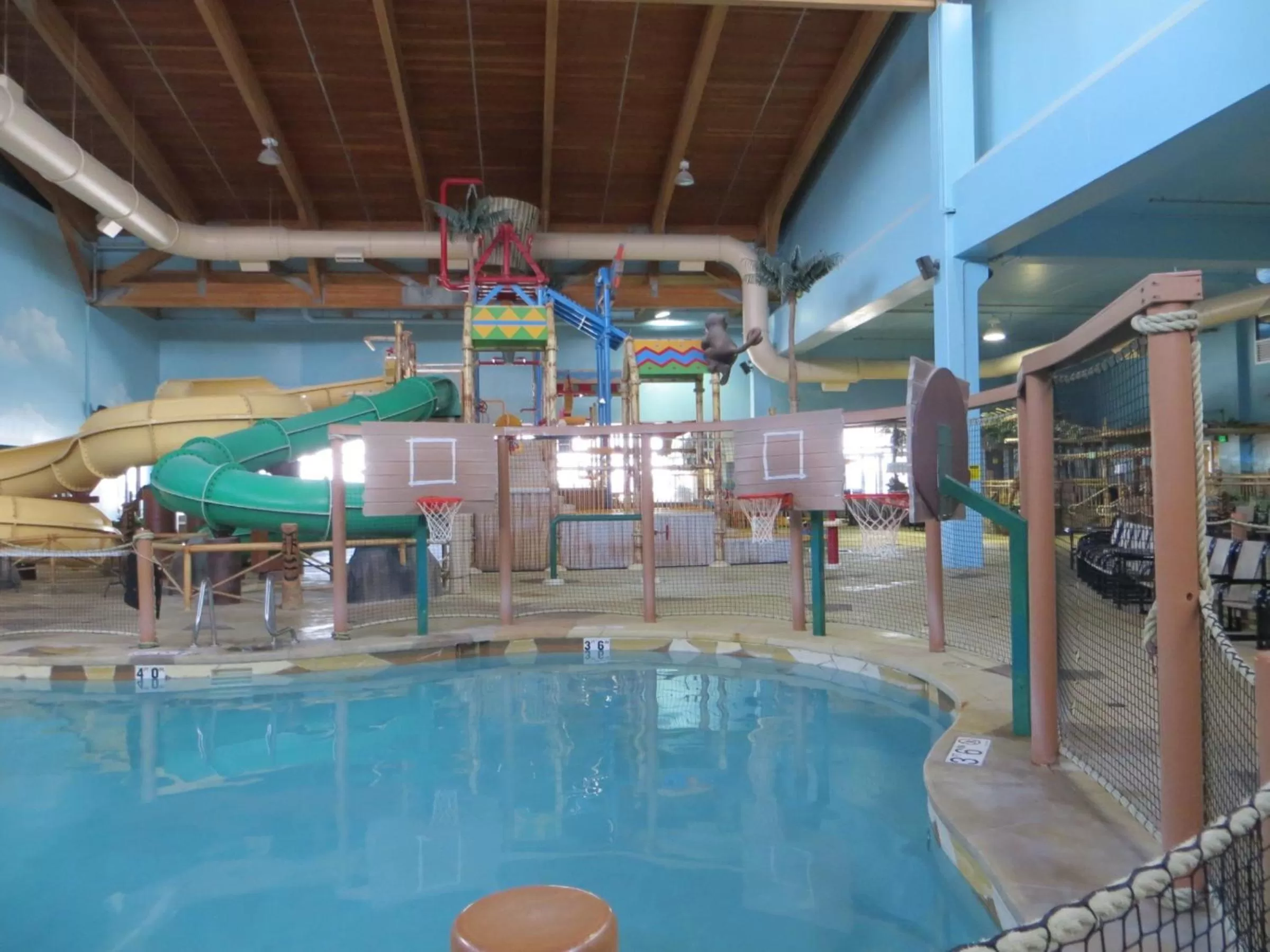 Aqua park in Canad Inns Destination Center Grand Forks