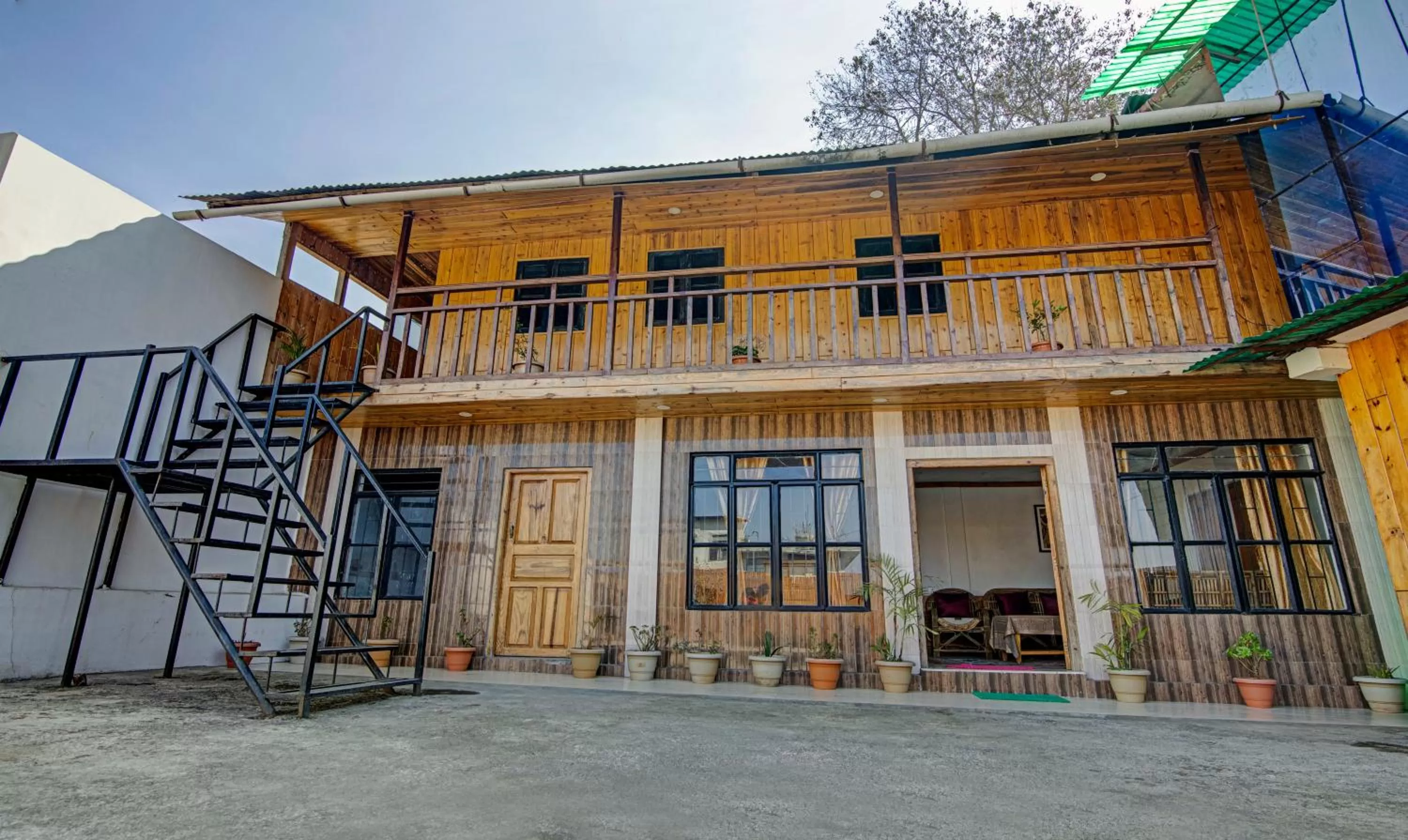 Property building in Treebo Omega Stay Inn