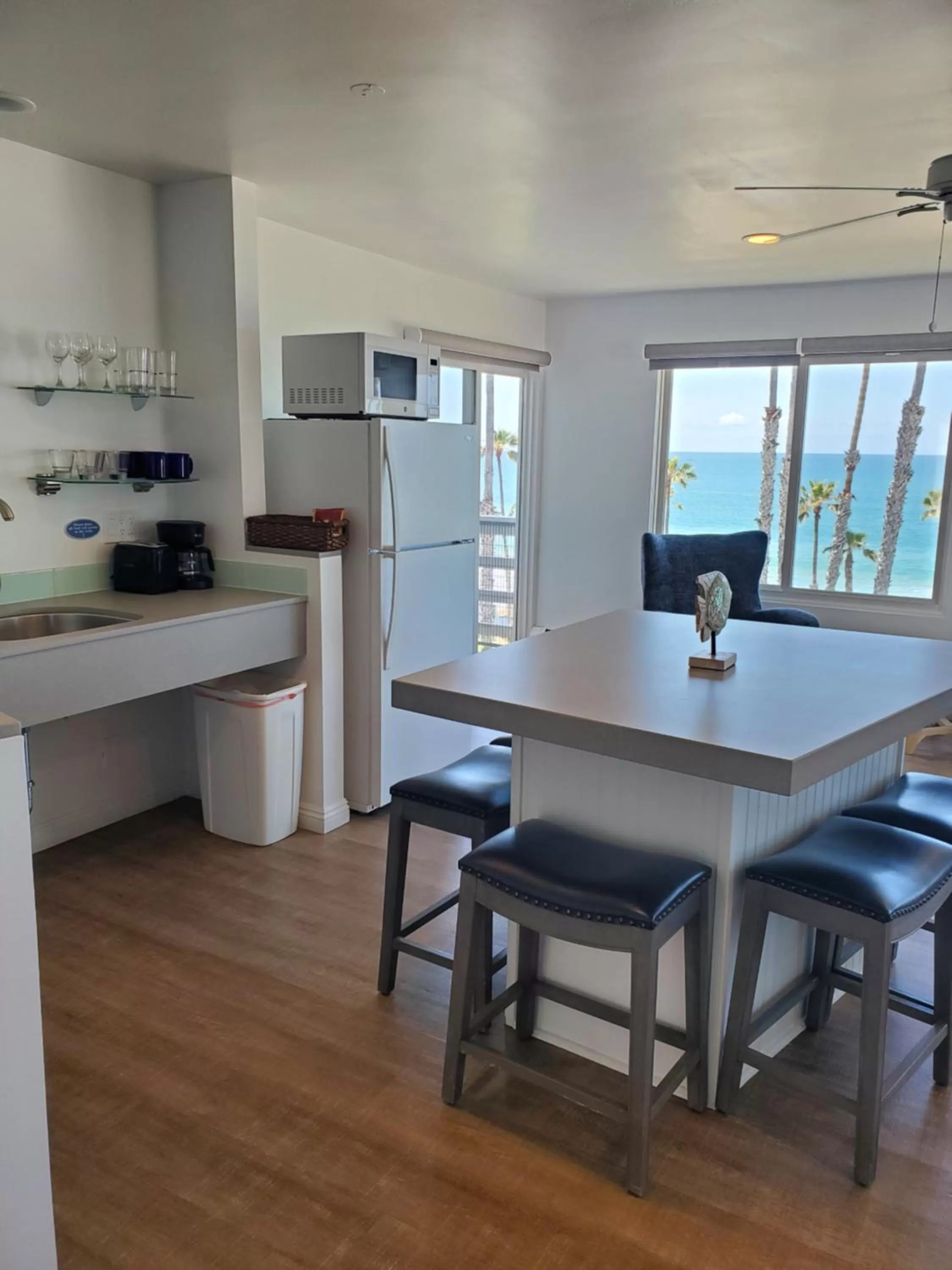 Kitchen or kitchenette in Sea Horse Resort
