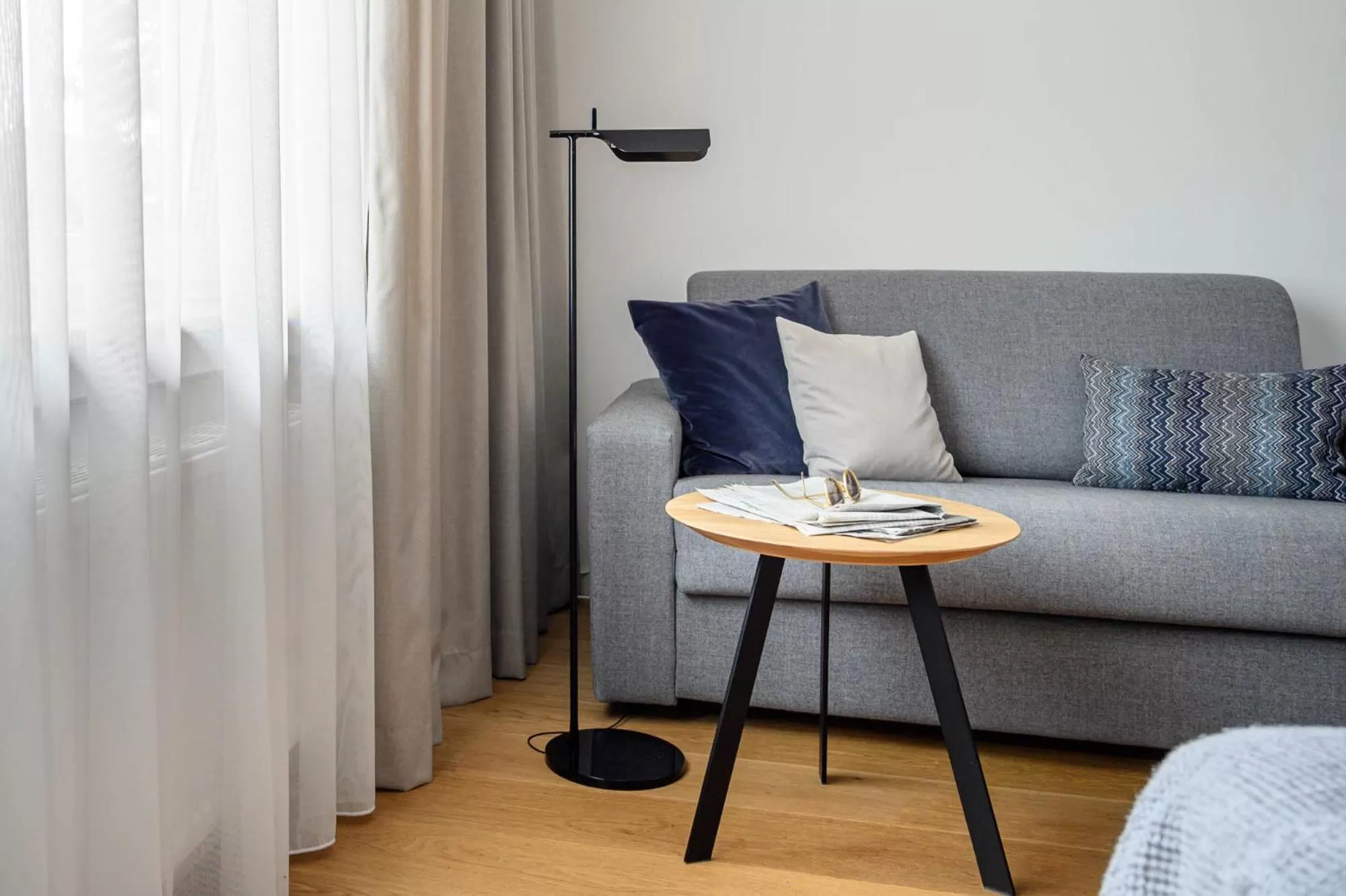 Seating area in Hotel Maier