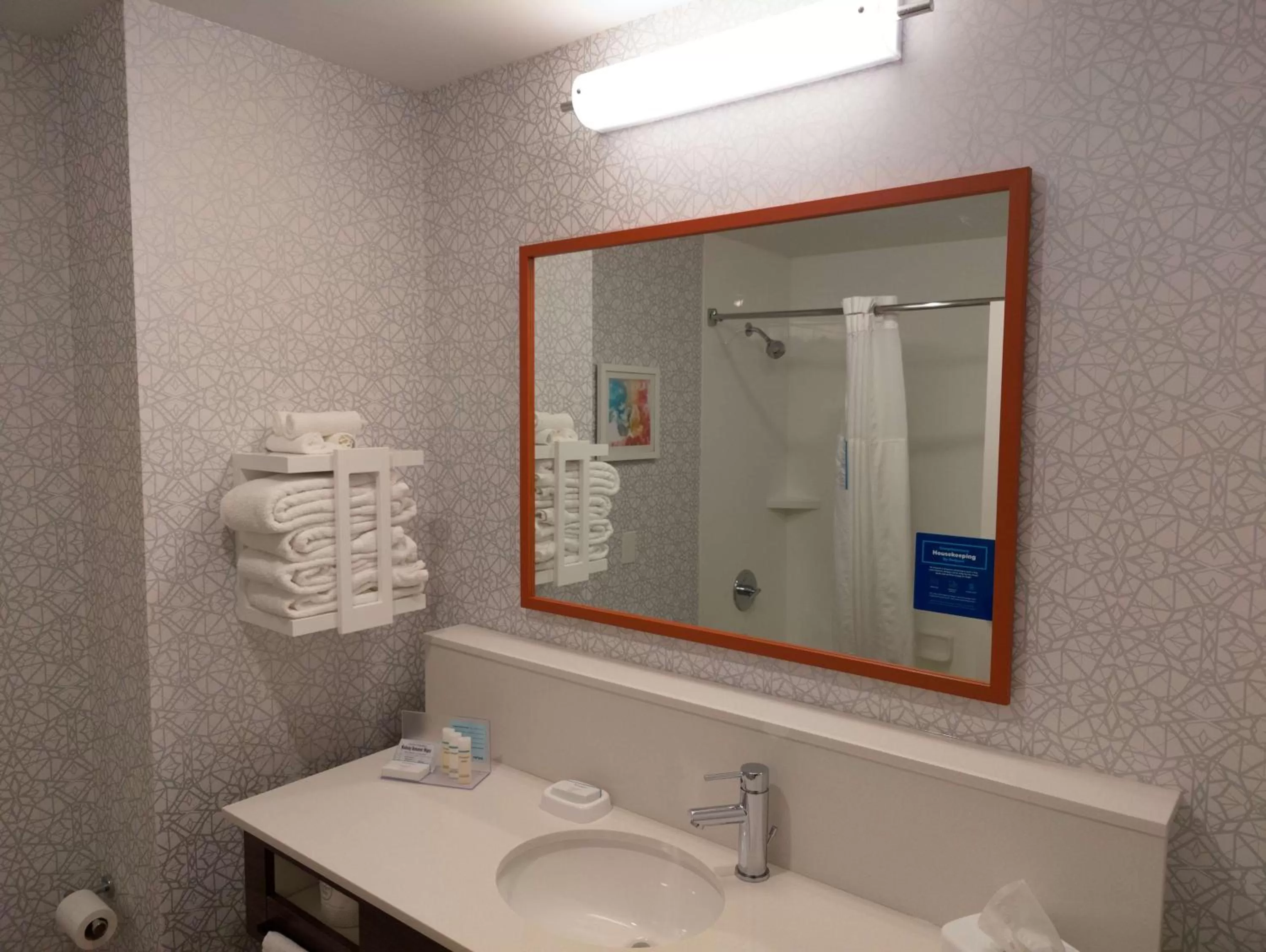 Bathroom in Hampton Inn Atlanta/Peachtree City