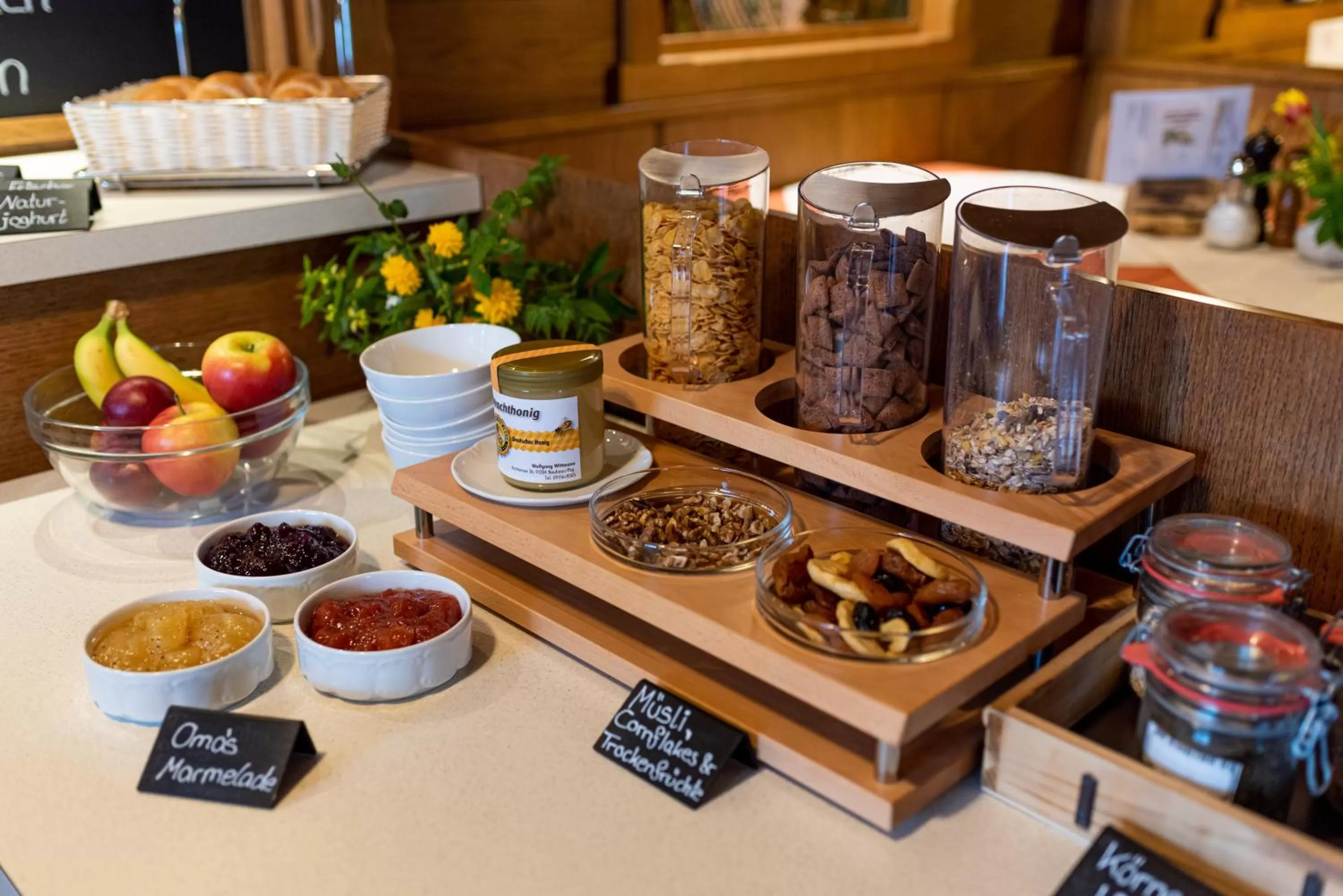 Buffet breakfast in Gasthof Hotel Reif