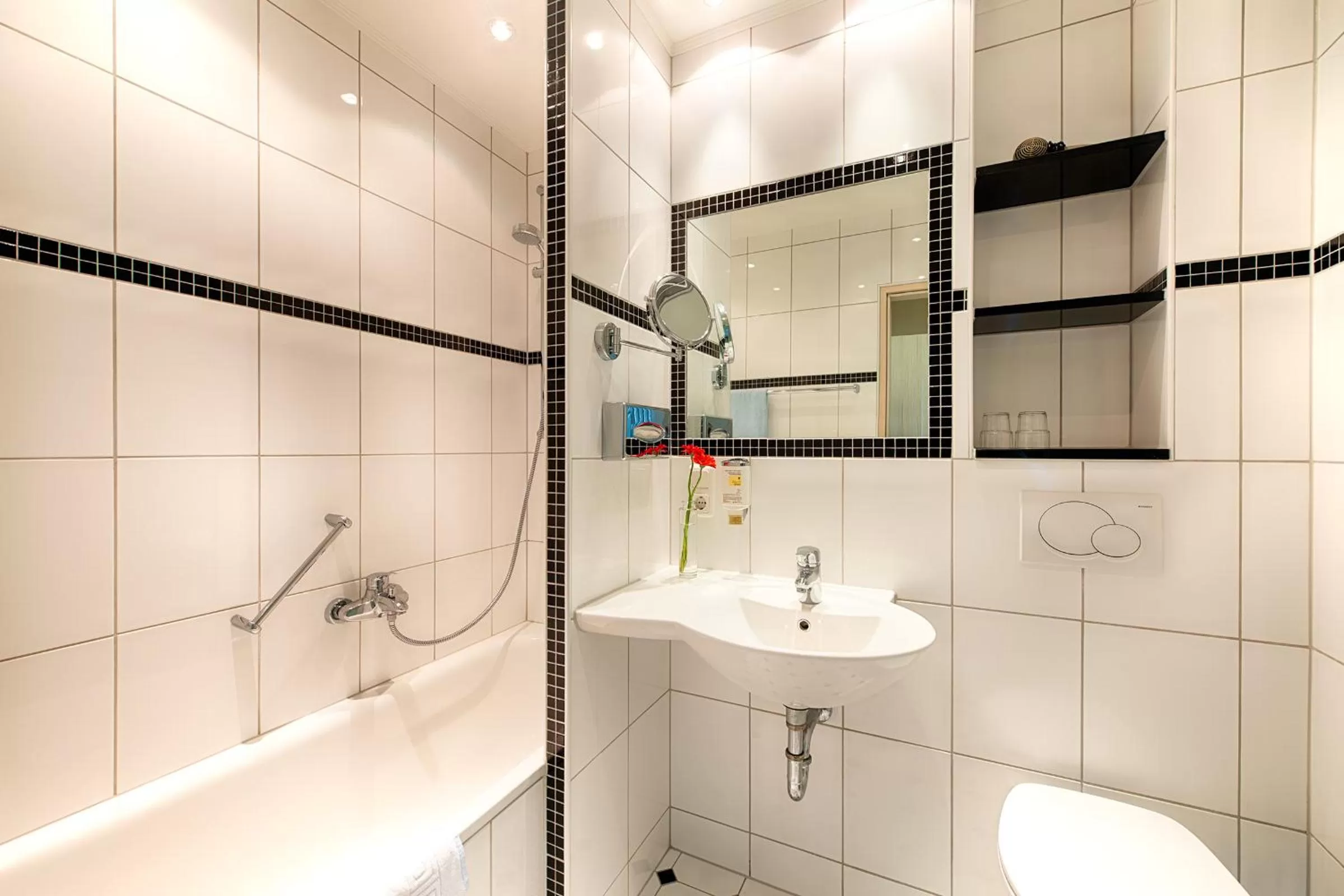 Bathroom in Seehotel am Stausee 4 Sterne Superior