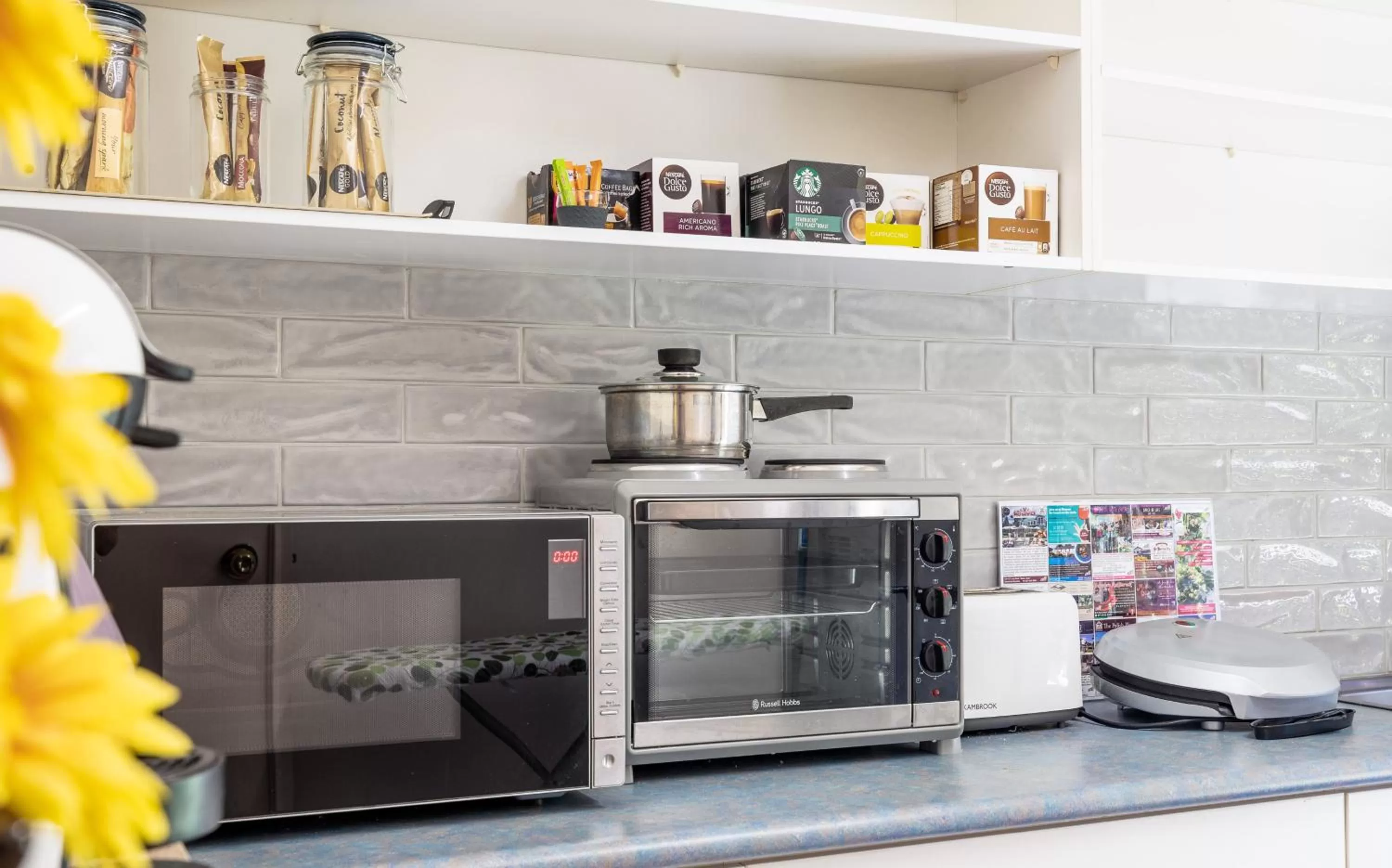 Kitchen or kitchenette in Mountain Sanctuary B&B