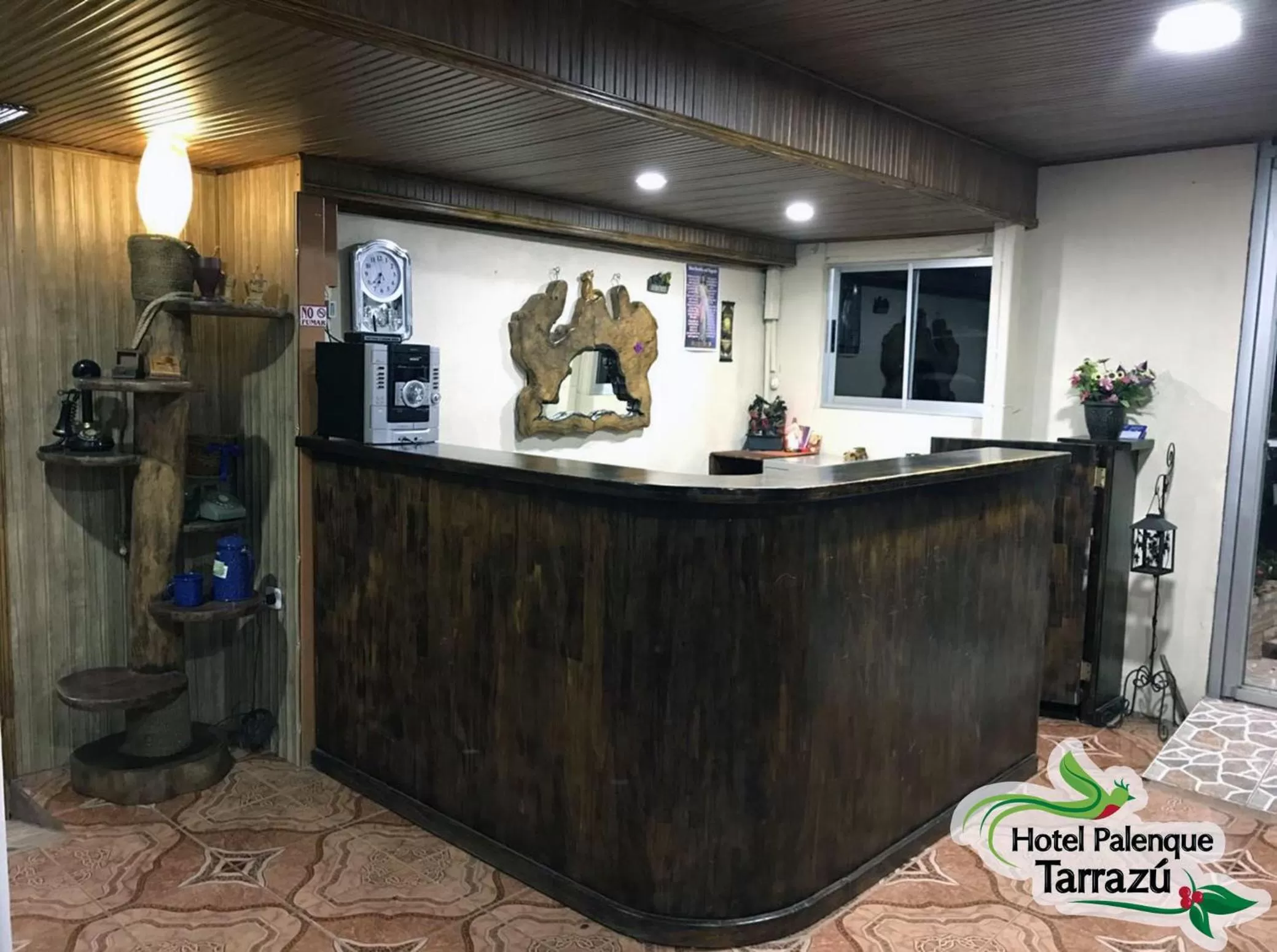 Facade/entrance in Hotel Palenque Tarrazu