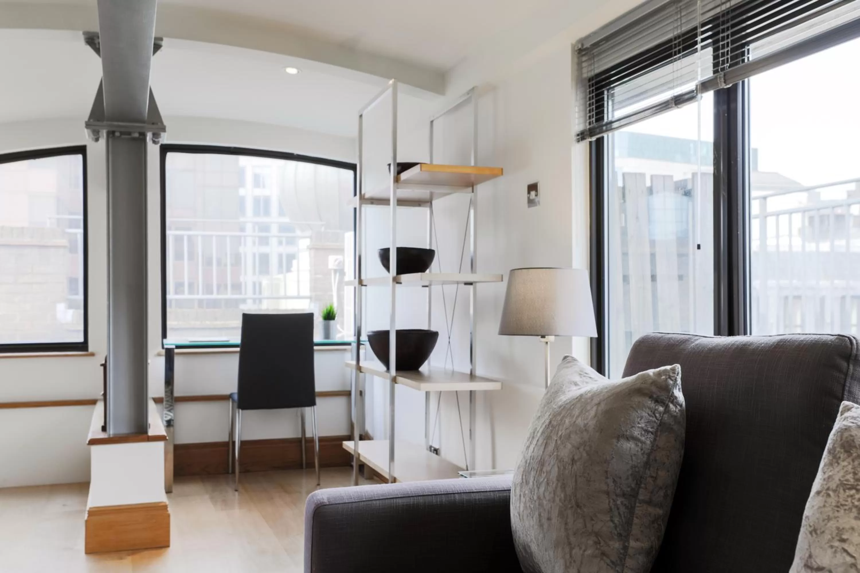Living room, Seating Area in Monument Apartments