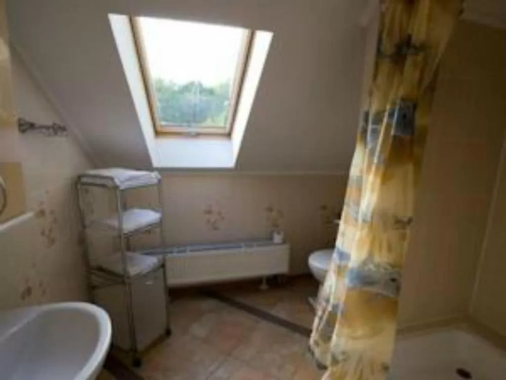 Bathroom in Morshynska Vezha Hotel