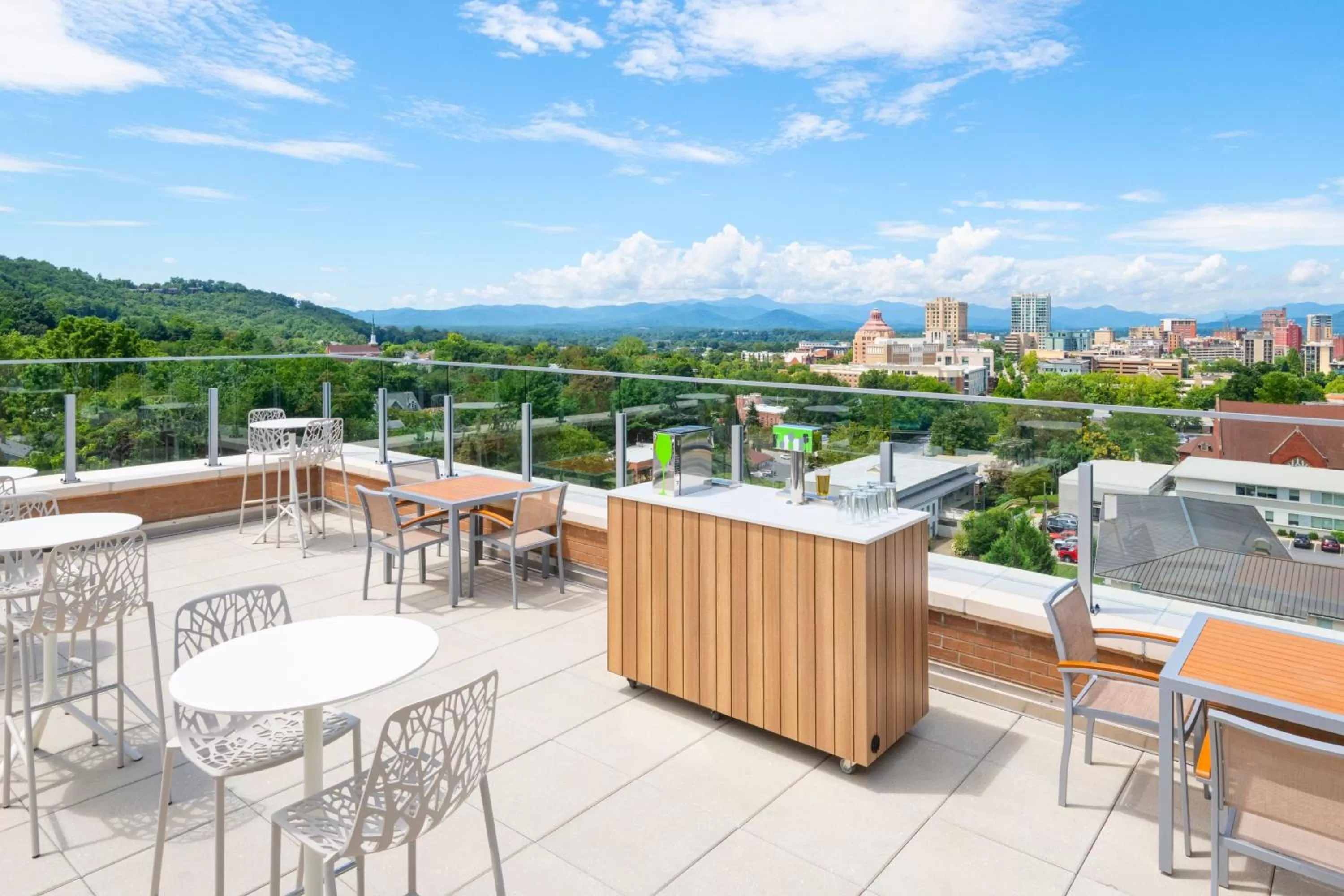 View (from property/room) in Element Asheville Downtown