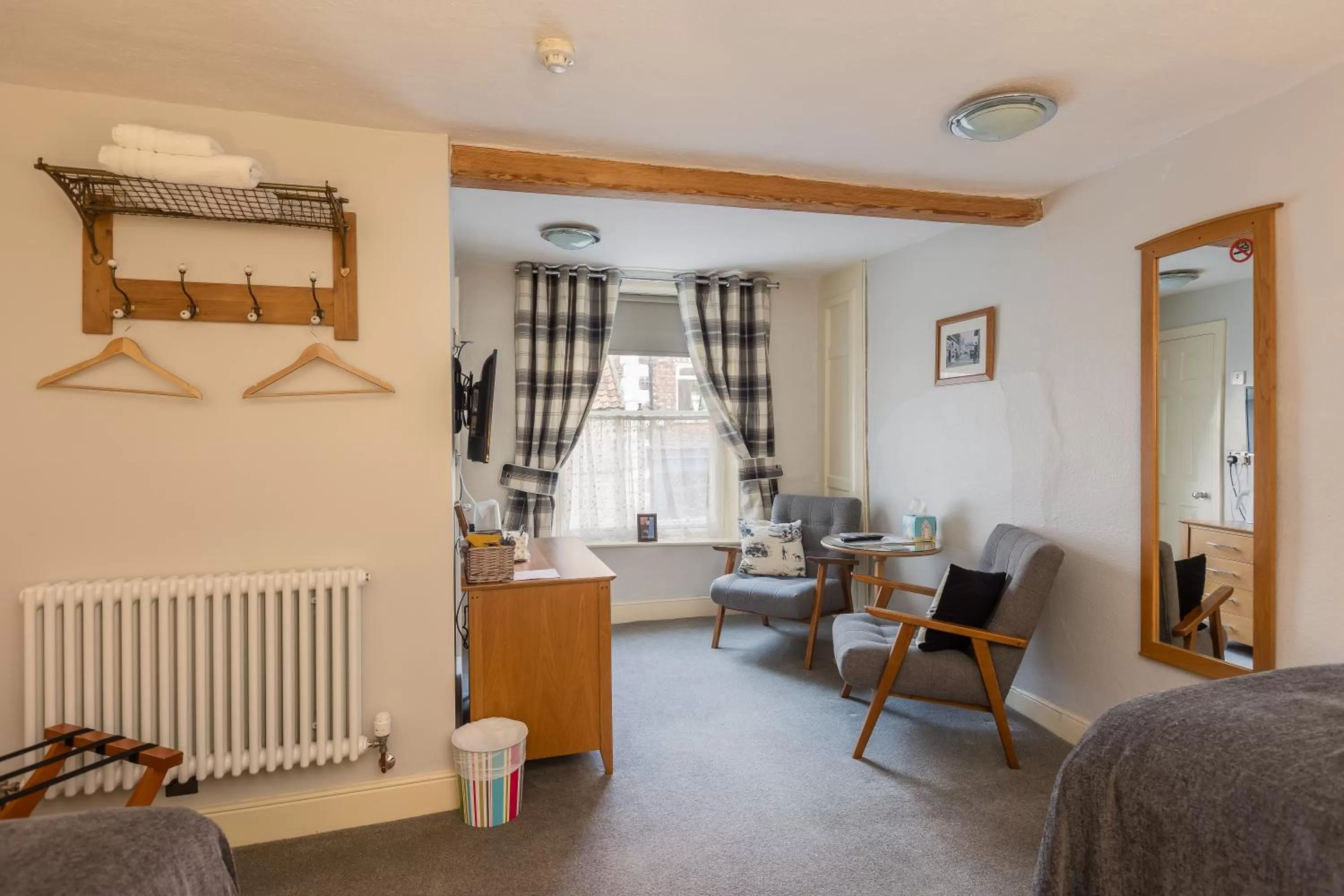 Seating area in The Black Swan Inn