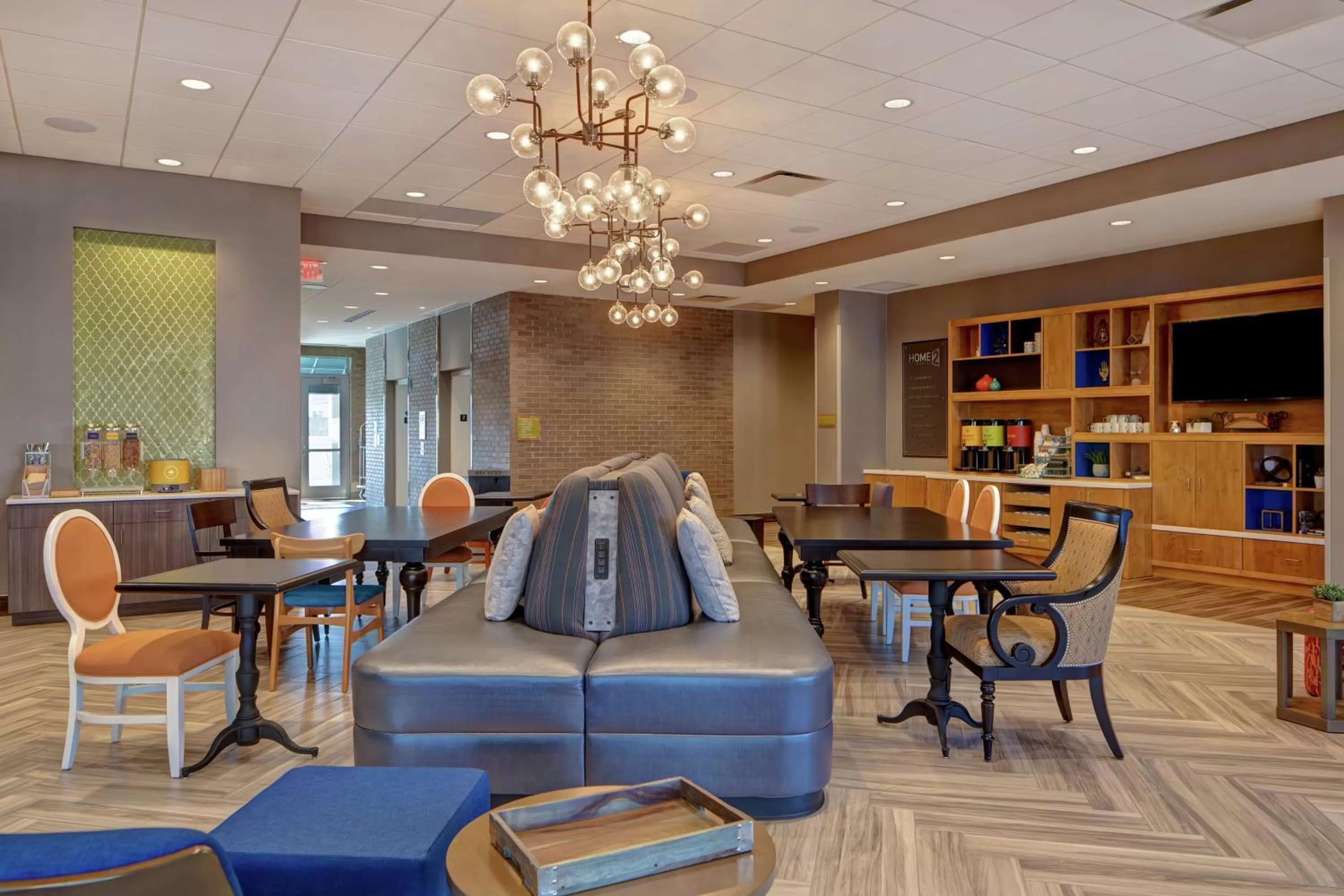 Lobby or reception in Home2 Suites By Hilton Charlotte Uptown