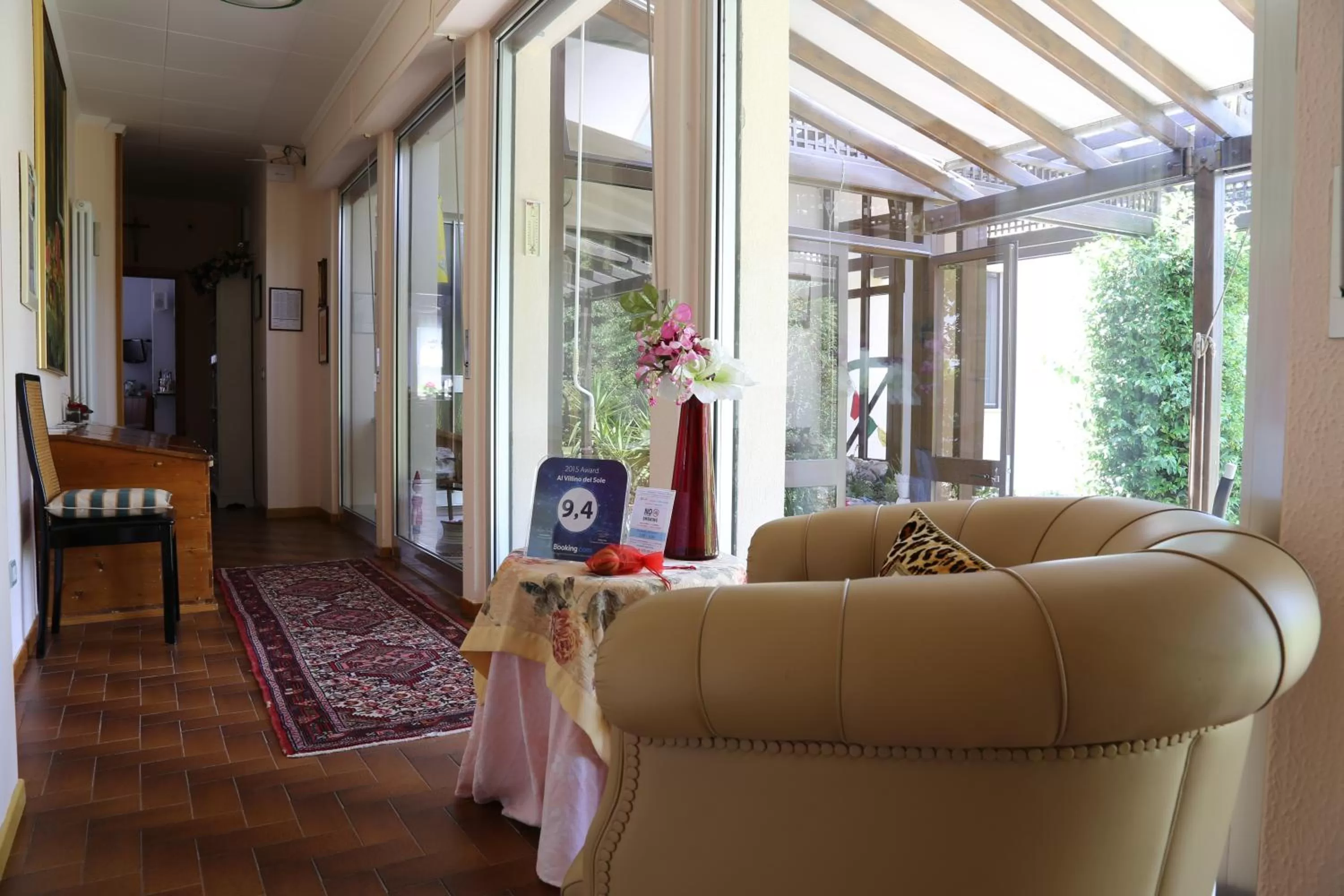 Lobby or reception in Al Villino del Sole