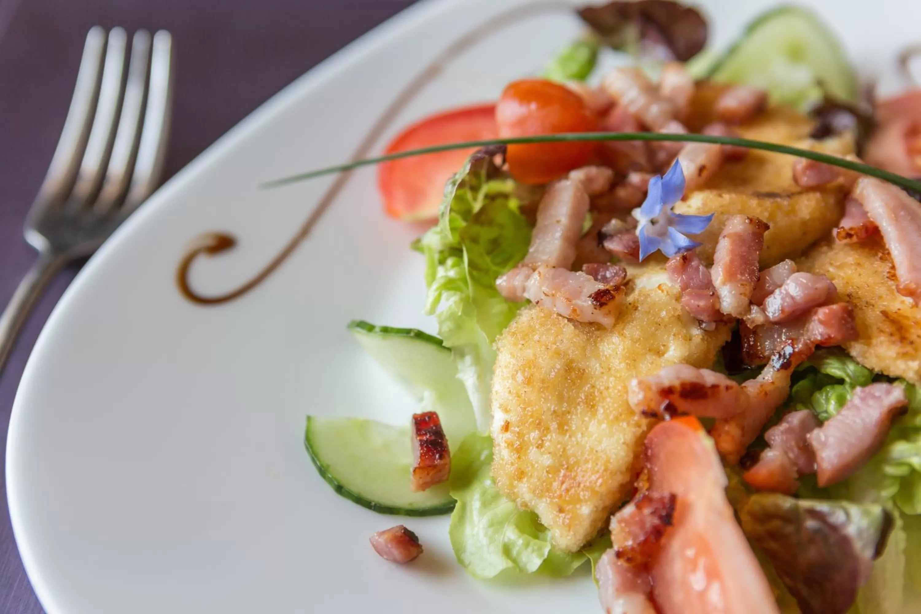 Food and drinks in Auberge des Myrtilles