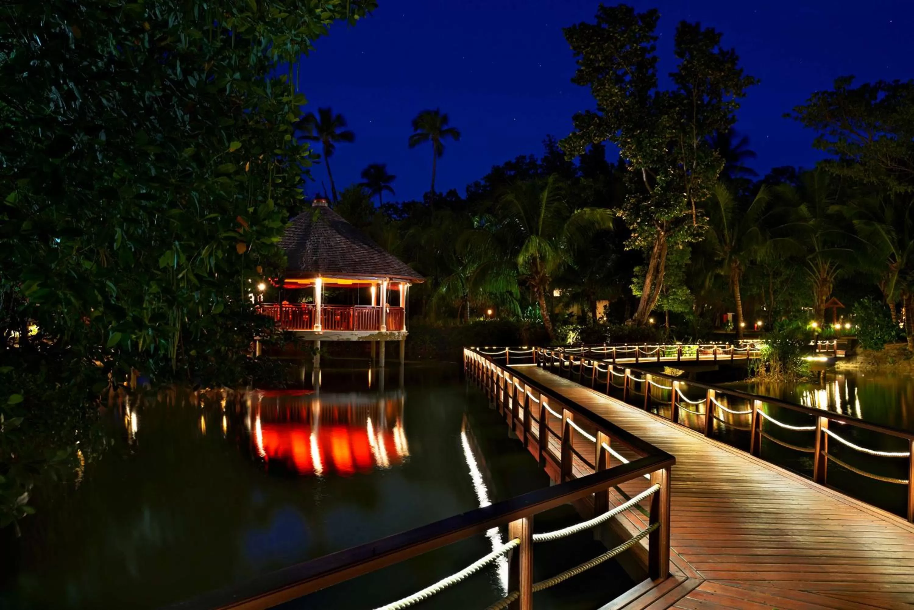 Property building in Hilton Seychelles Labriz Resort & Spa
