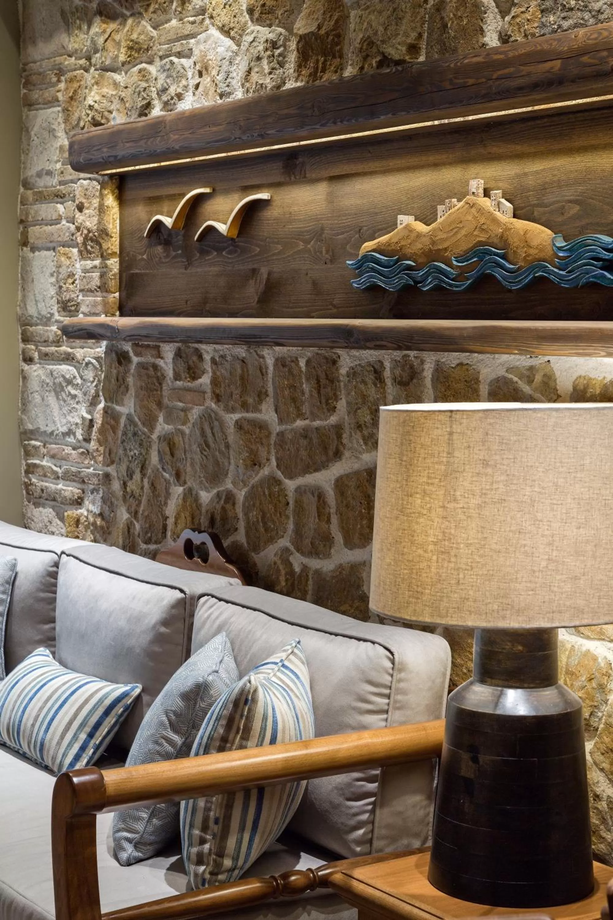 Living room in Estia Boutique Apartments