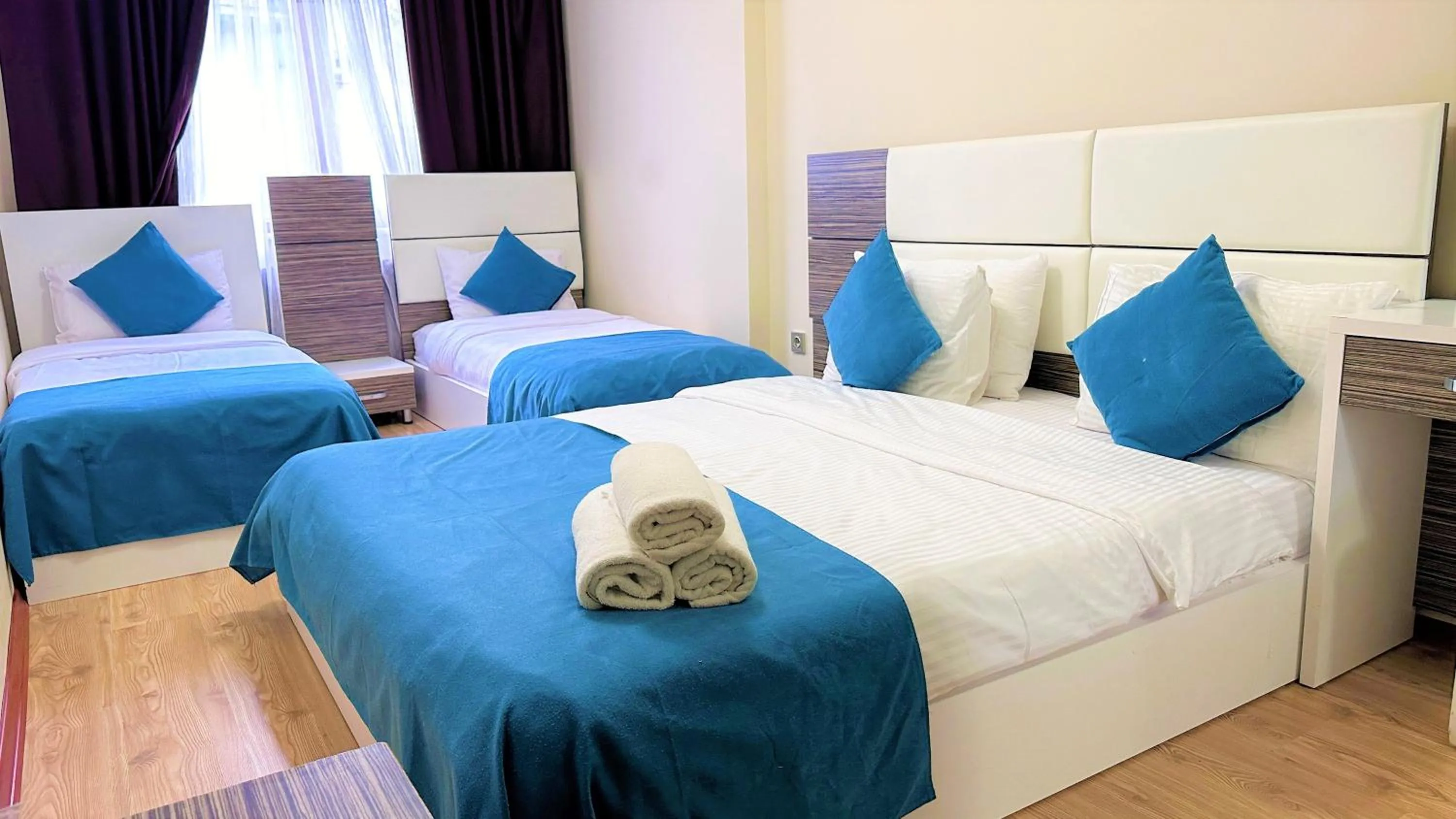 Bed in Overland Residence