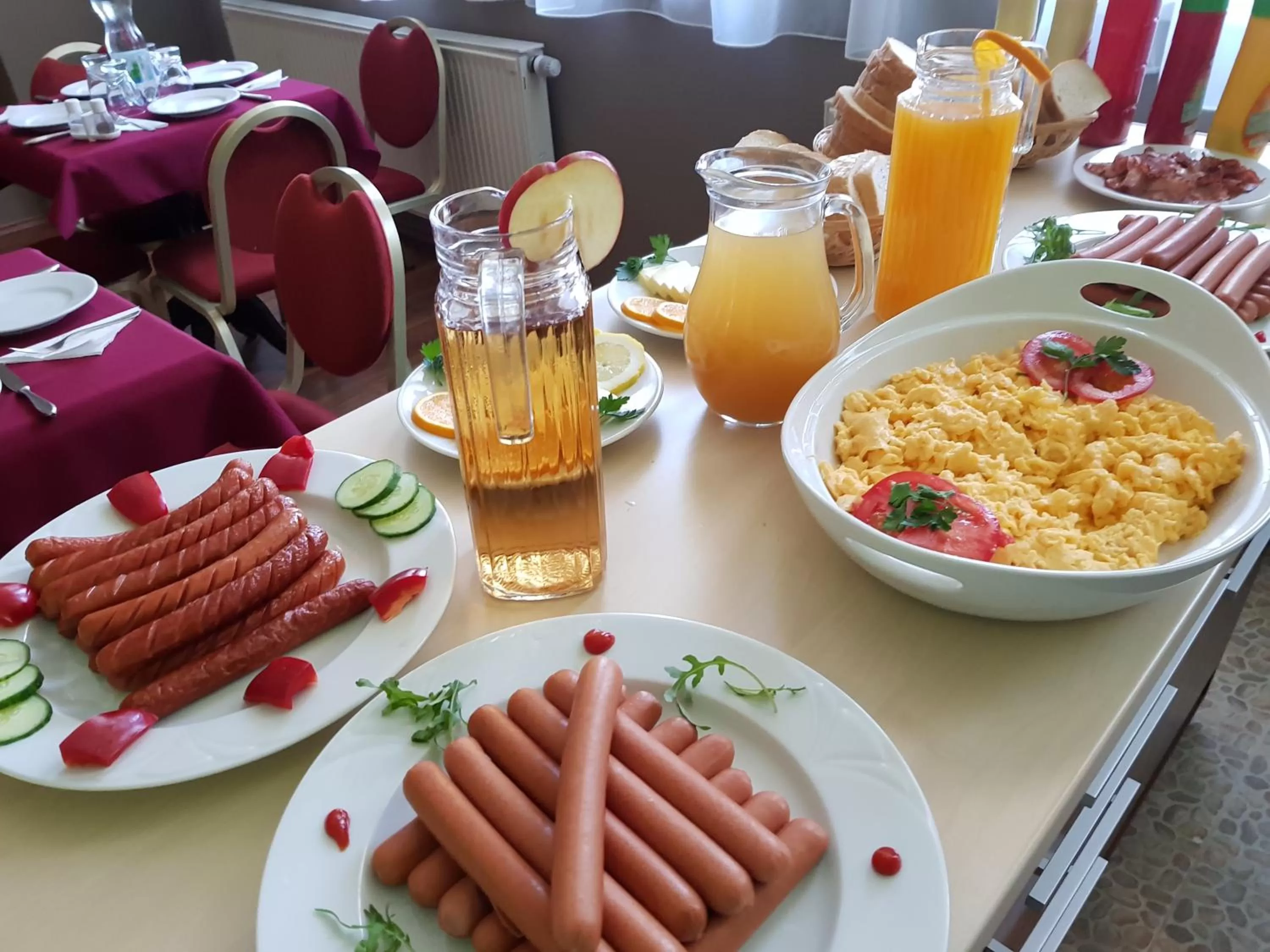Breakfast in Petra Hotel