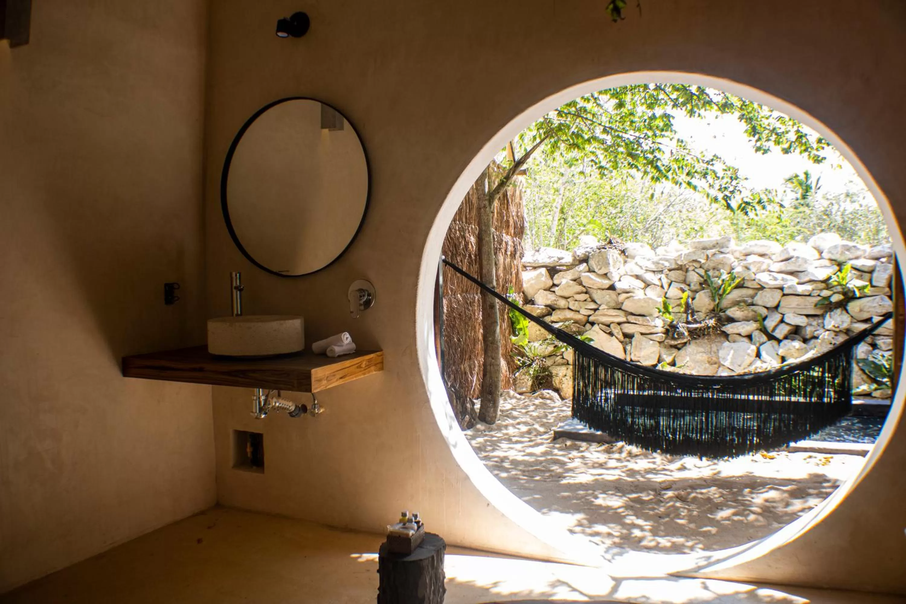 Bathroom in Zenote Sanctuary