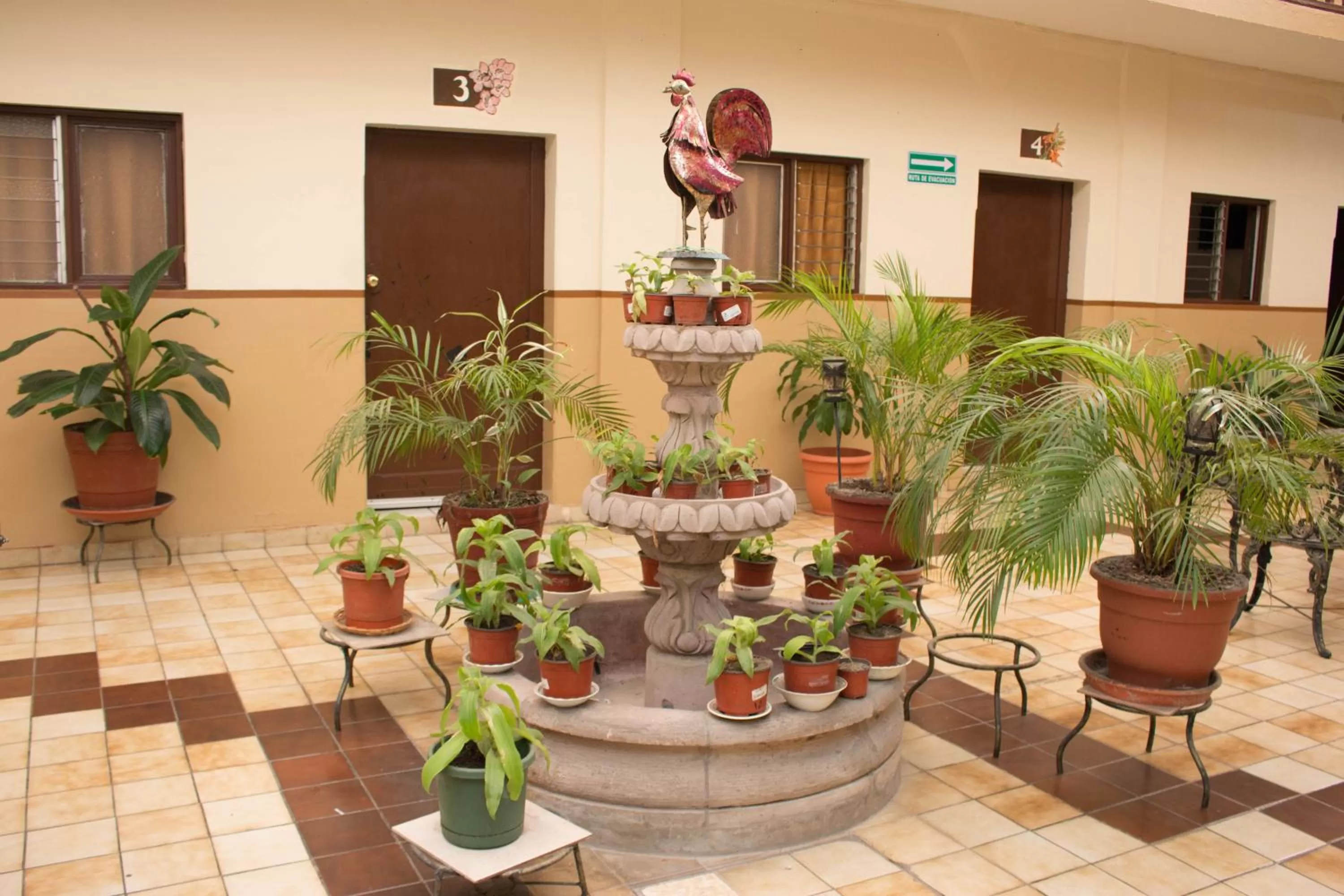 Property building in Hotel Cervantino