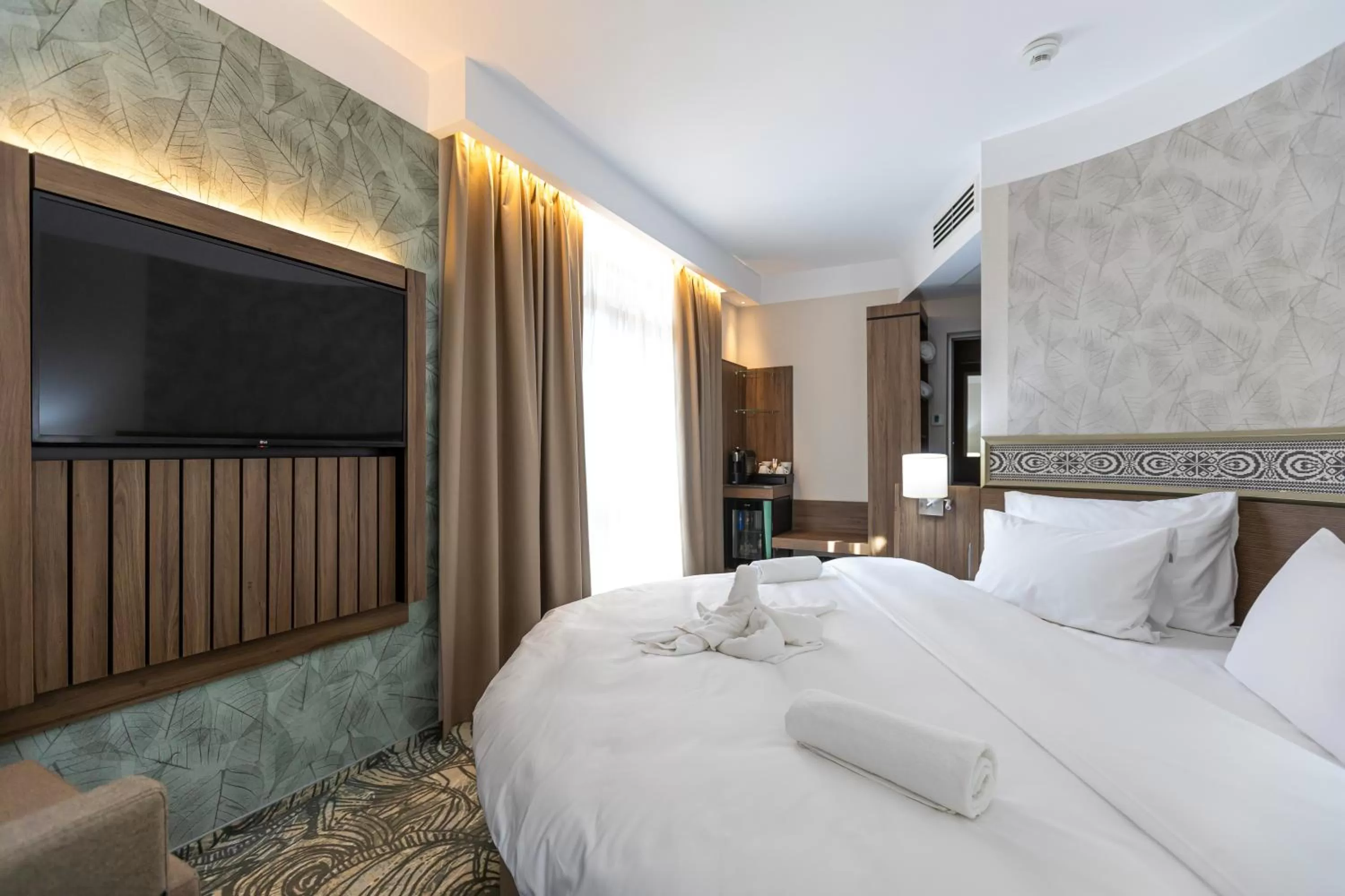 Bedroom, Bed in HOTEL CRYSTAL WELLNESS & SPA superior