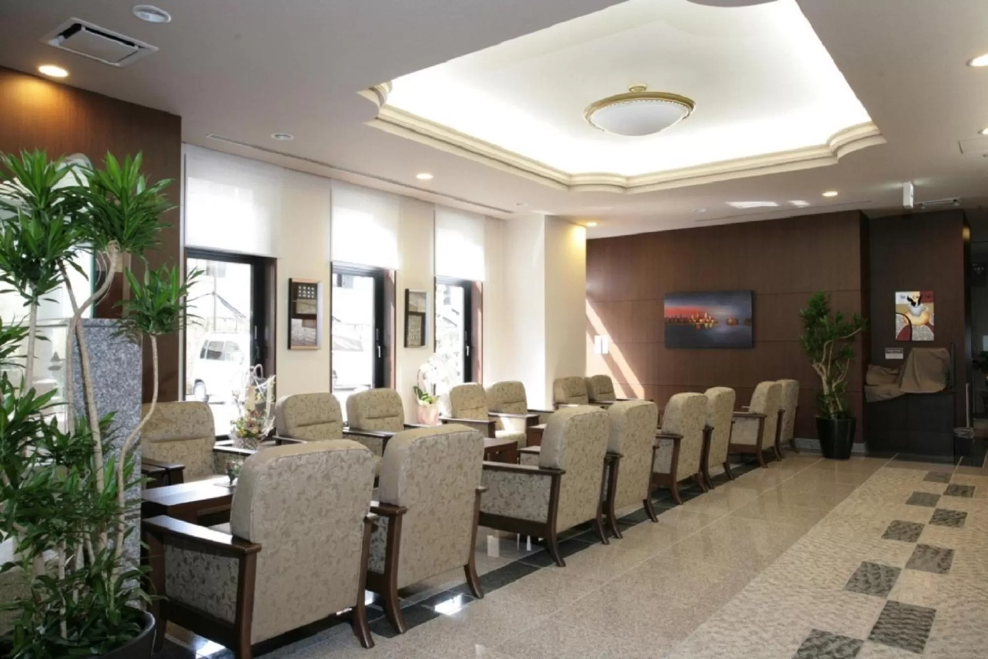 Lobby or reception in Hotel Route-Inn Iwaki Ekimae