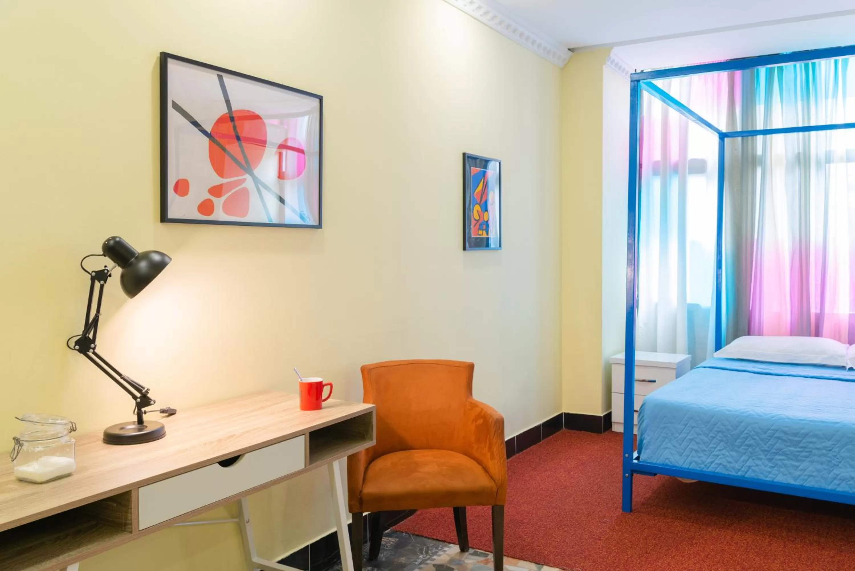 Bed in Artistic Tirana Blloku