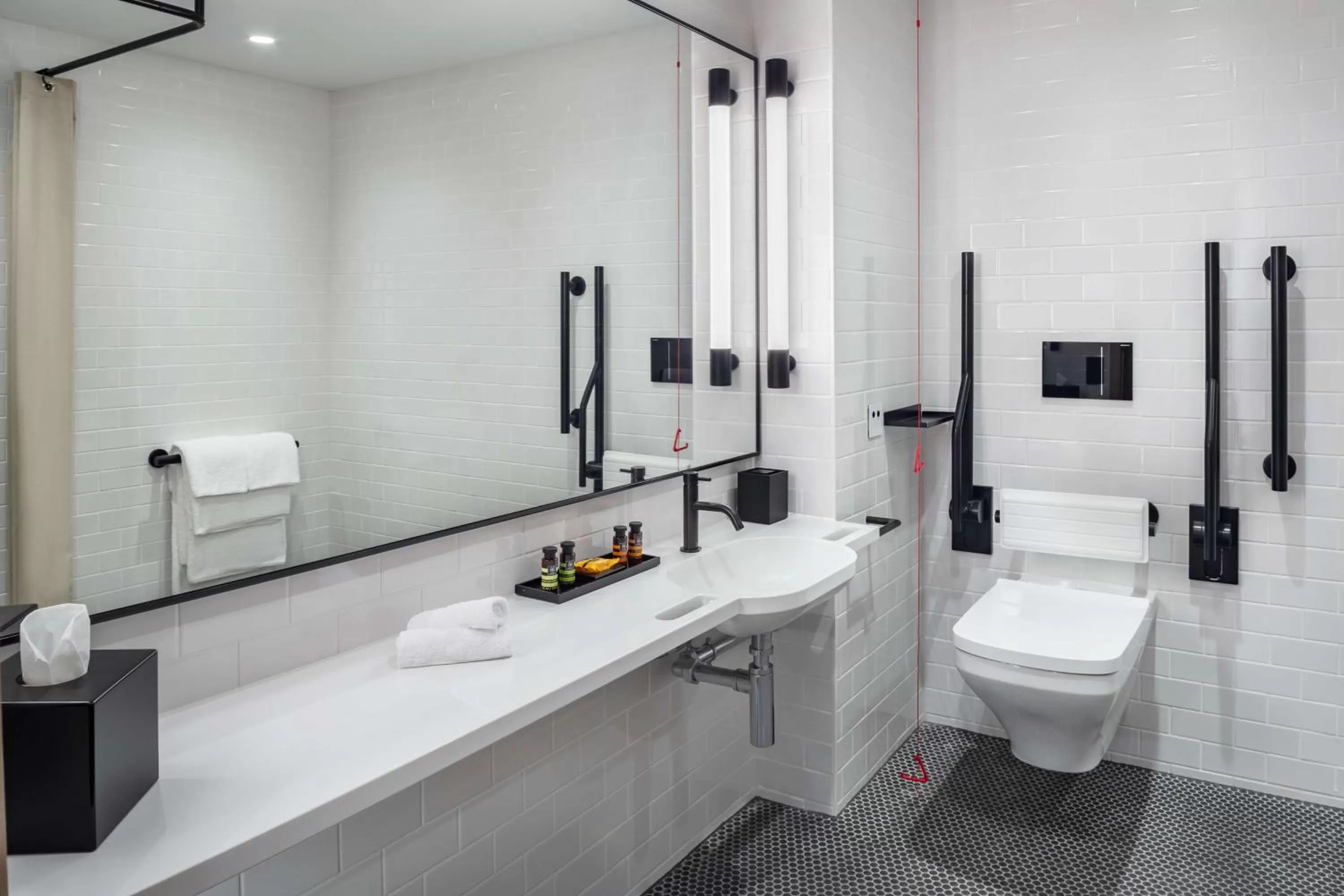 Bathroom in Canopy by Hilton London City